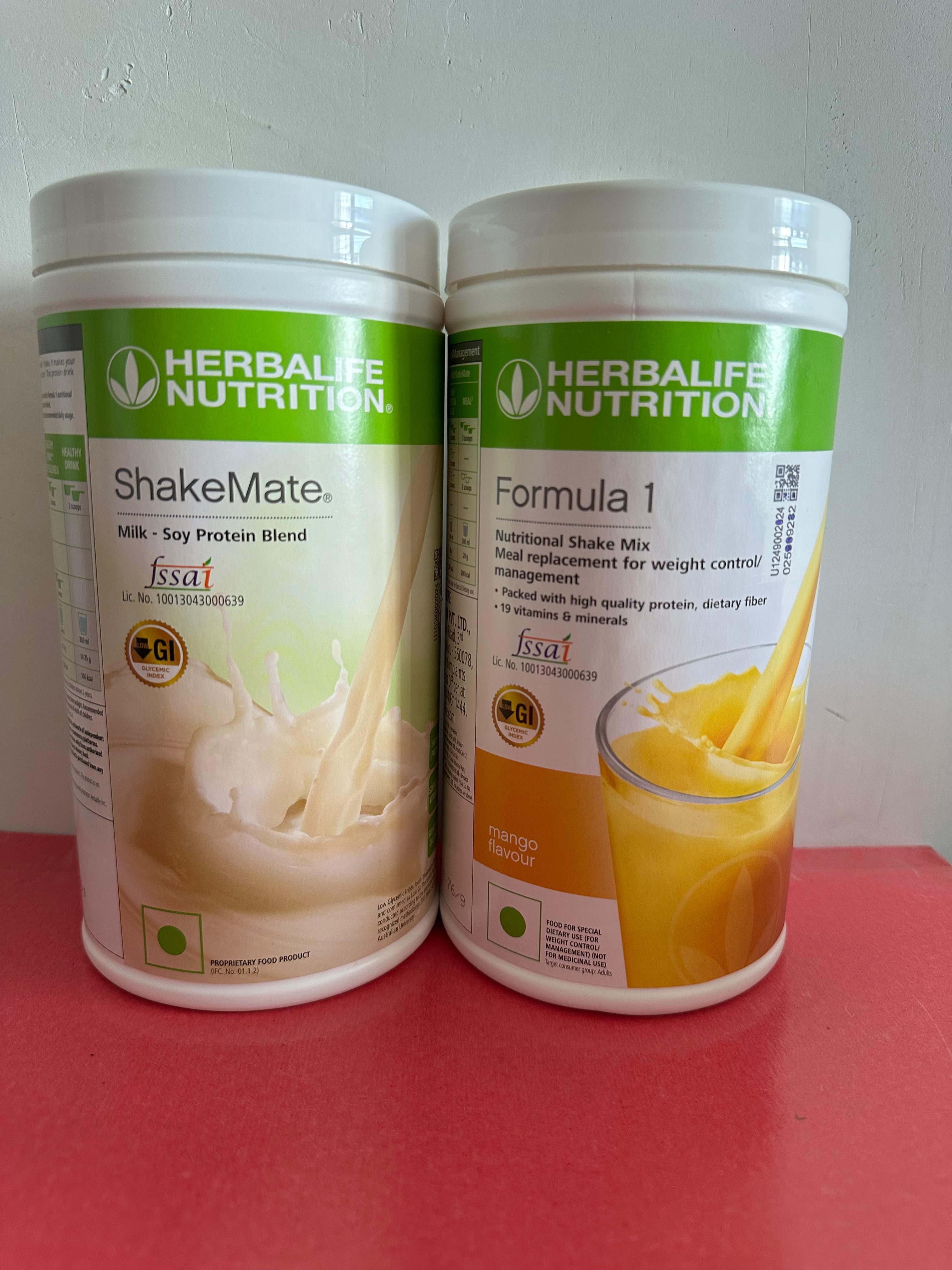 formula 1 mango shake 500gm & shakemate 500gm nutrition drink