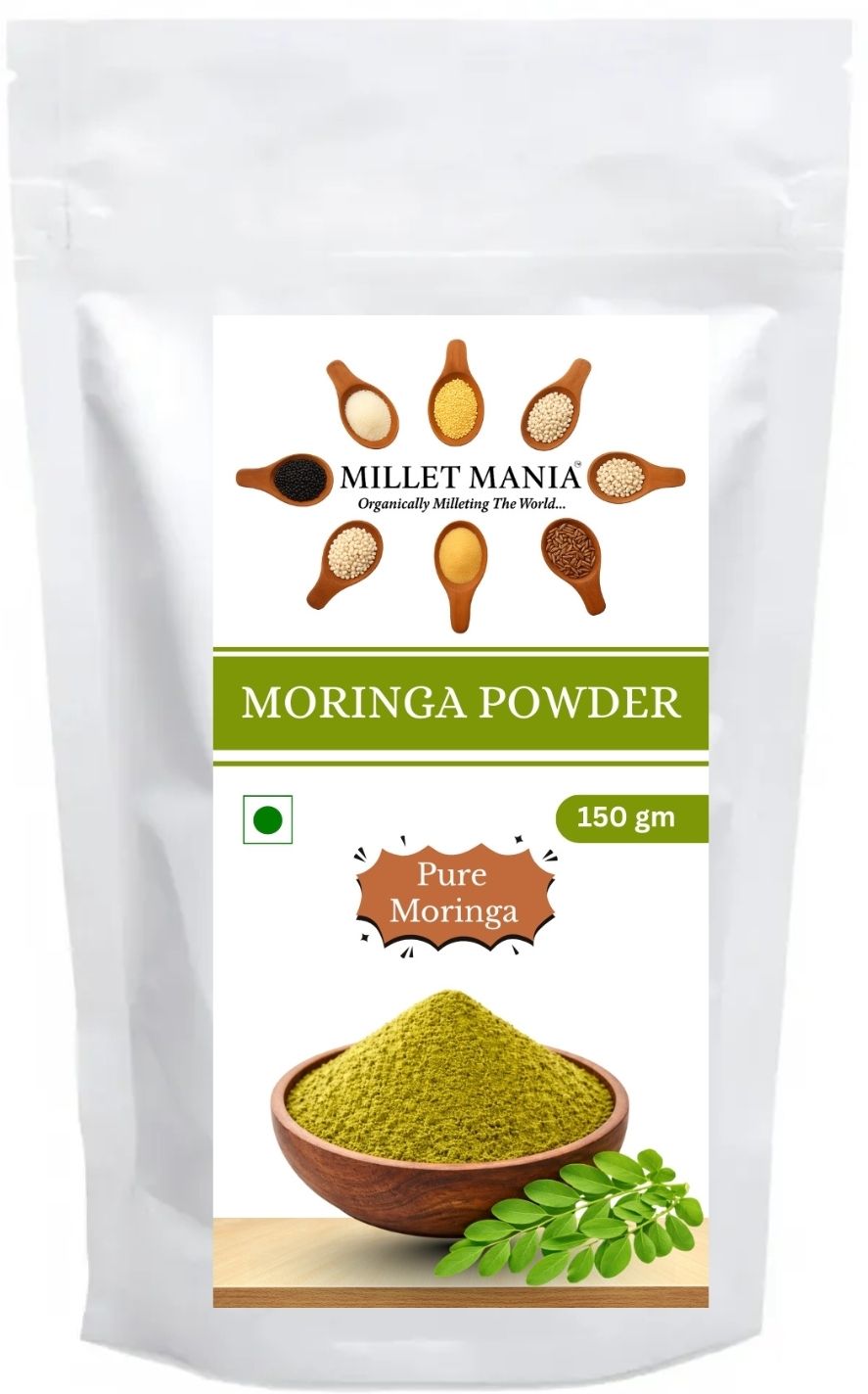 Moringa Powder (Drumstick Leaf) for Immunity & Energy & Protein for Weight Loss Nutrition Drink