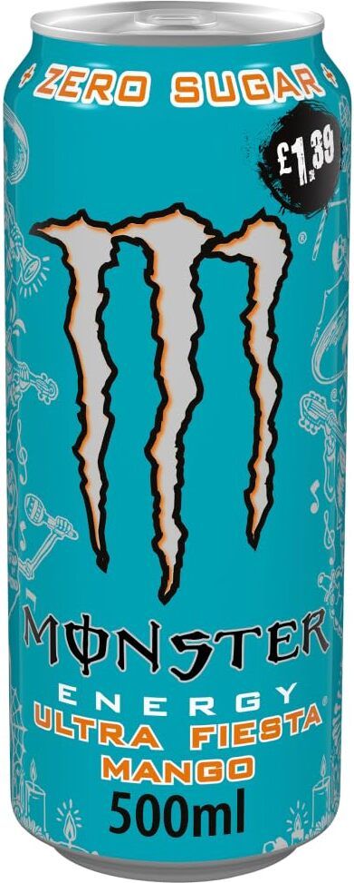 Monster ultra Fiesta Mango energy drink Energy Drink-image-45