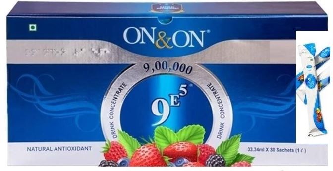 Element On & On 9E5 Juice | 9 e 5 Concentrate Antioxidant Fruit Drink- 30 Sachet Energy Drink-image-45
