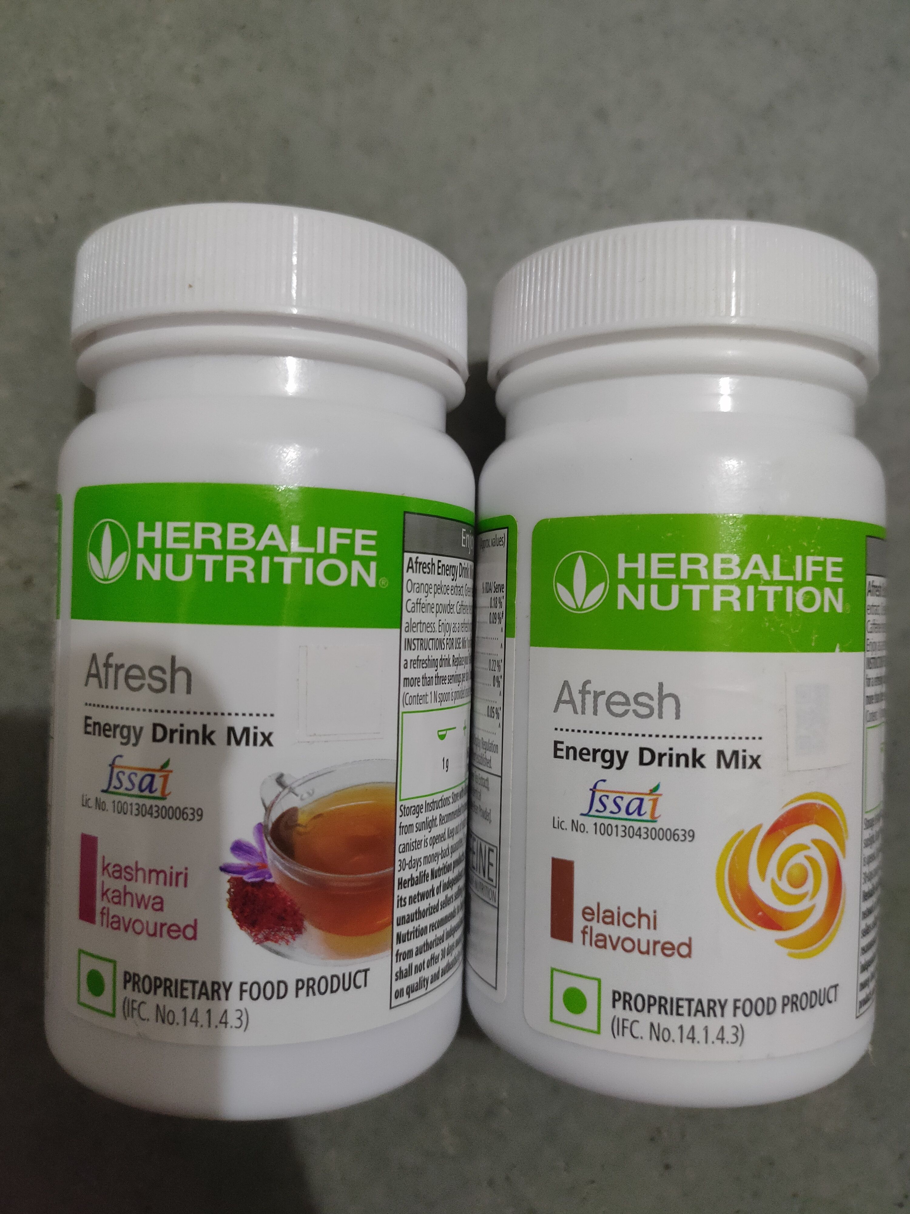 herbalife Afresh Energy Drink kashmiri kahwa and elaichi Flavour Energy Drink-picture-36