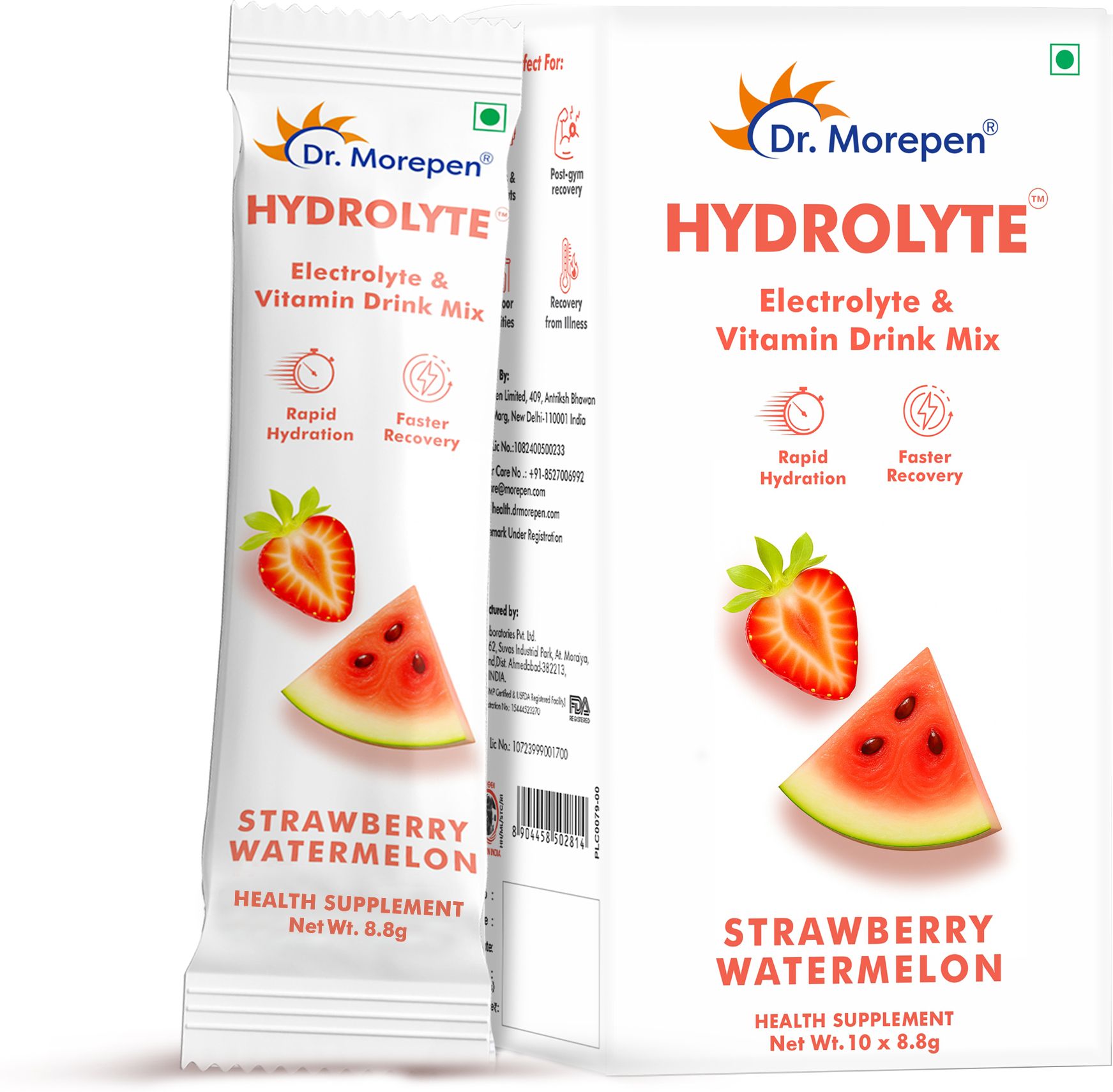 dr. morepen Hydration Drink Mix with Electrolytes and Vitamins Hydration Drink-picture-39