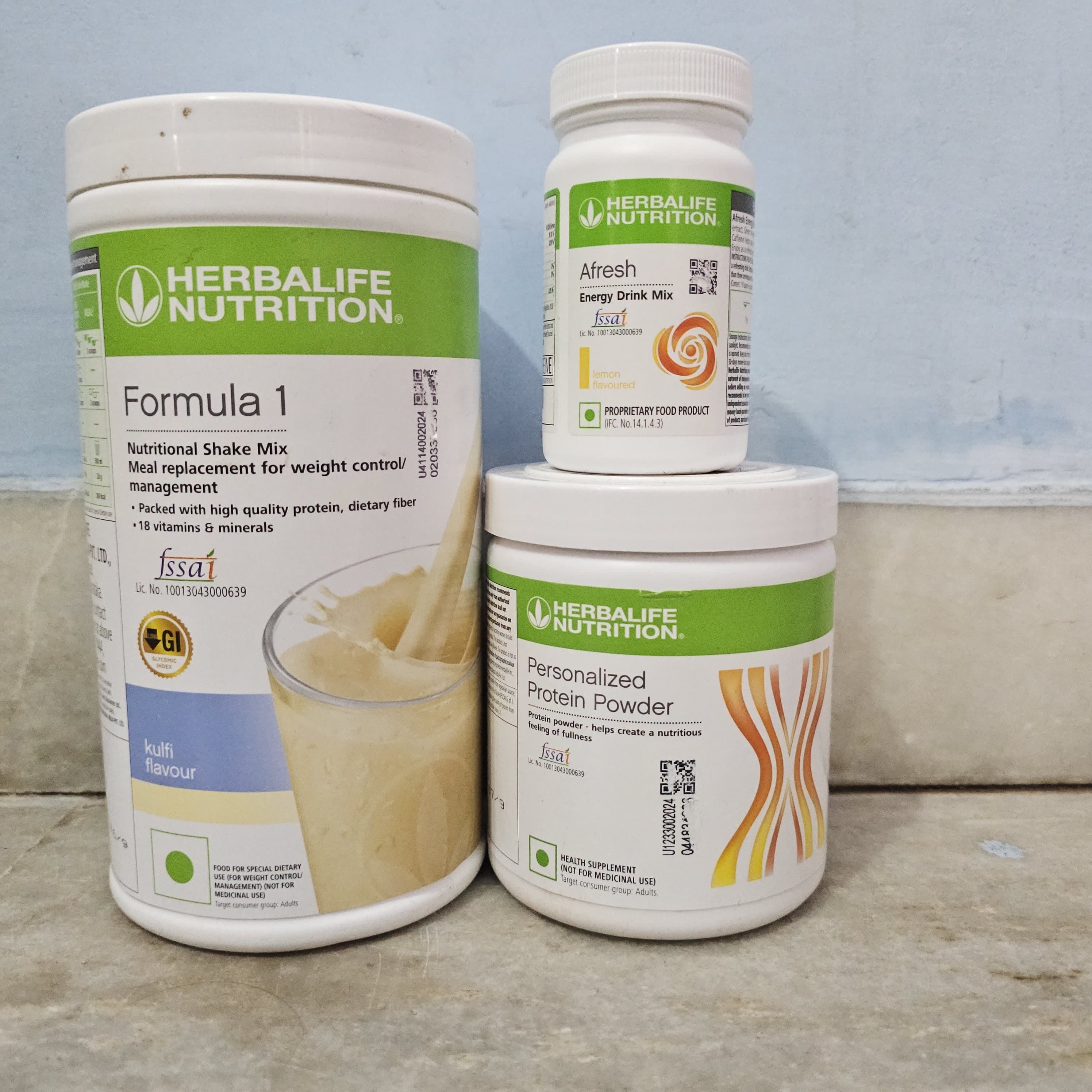 herbalife nutrition FORMULA-1 KULFI SHAKE 500GM,PPP200GM& ENERGY DRINK LEMON AFRESH Nutrition Drink-picture-23
