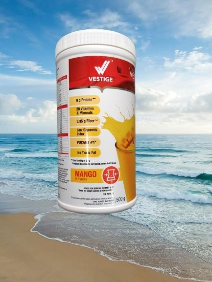 vestige Veslim Shake Mix pack one mango flavour Nutrition Drink-picture-11