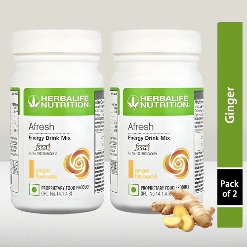 New Afresh Energy Drink – Ginger (50g),Pack of 2 | Supports Energy & Weight Loss Sports Drink-image-26