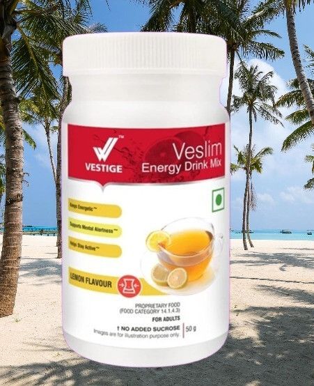Shake-veslim energy drink mix pack one lemon Sports Drink-image-20