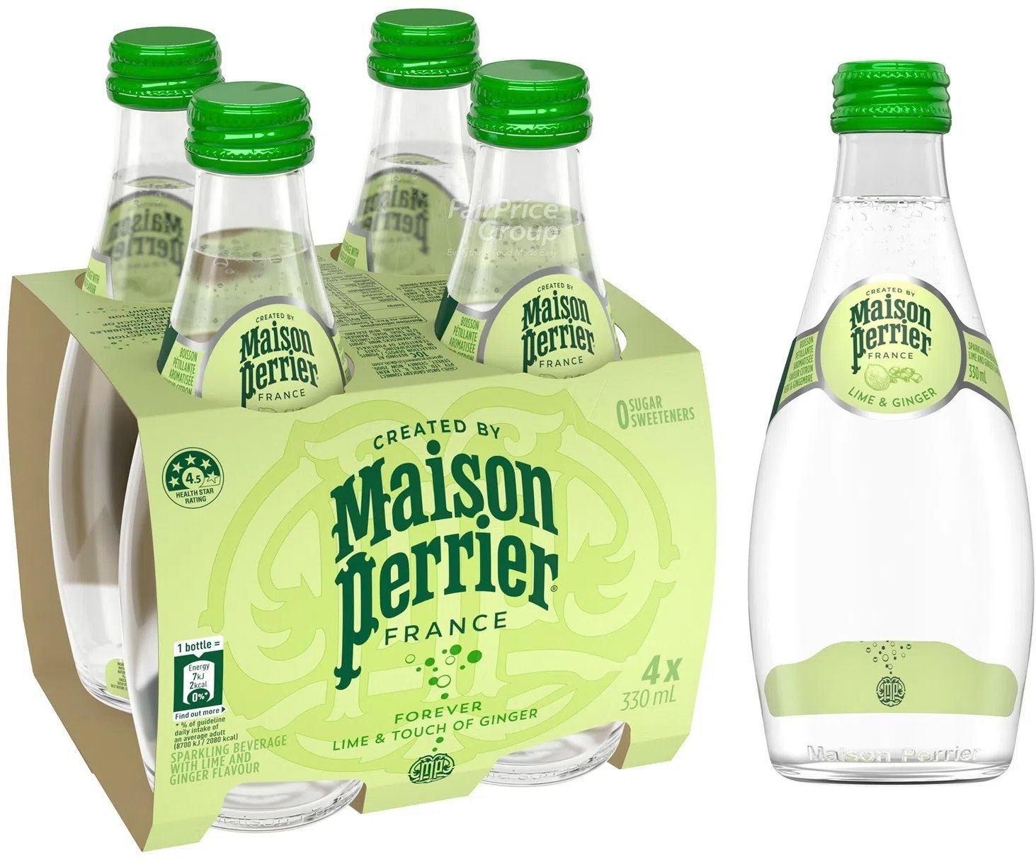 Lime & Ginger with Sparkling Beverage | Nutrition Drink-image-8