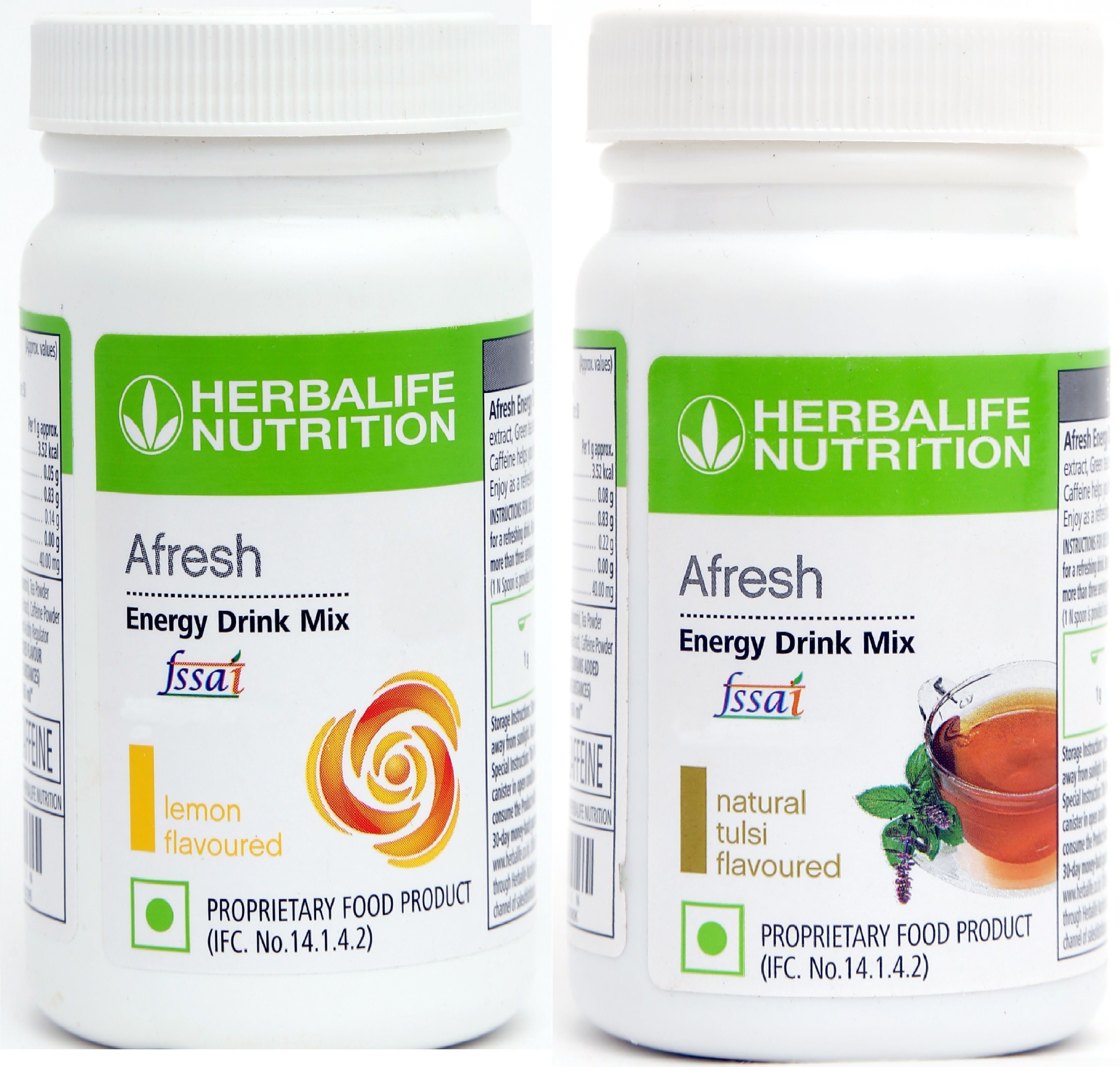 herbalife nutrition Afresh Energy and Nutrition Drink Lemon-Tulsi Energy Drink-picture-38