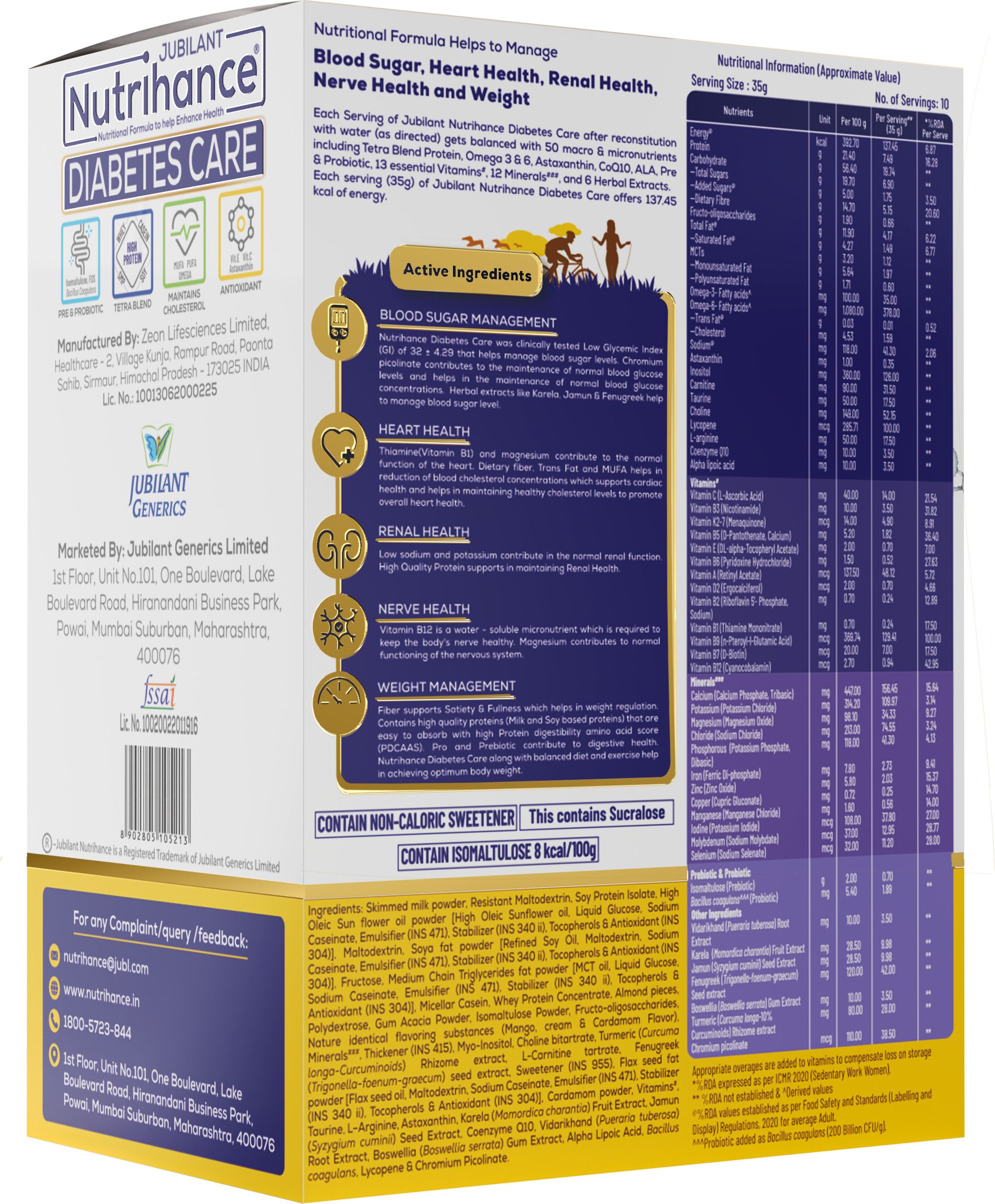 Diabetes Care Drink | Manage Blood Sugar Levels & Weight Controls | Nutrition Drink-image-29