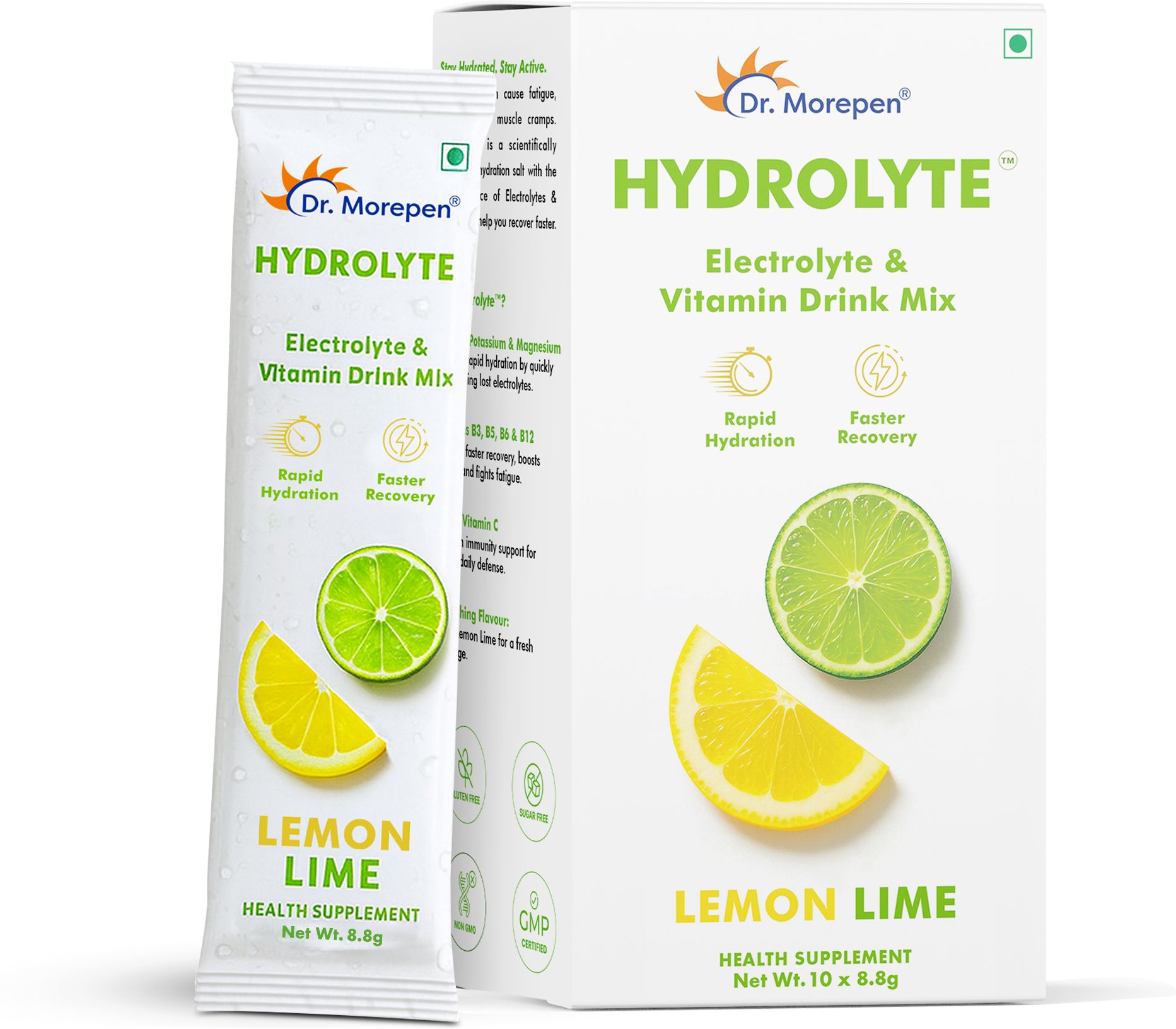dr. morepen Hydration Drink Mix with Electrolytes and Vitamins Hydration Drink-picture-44