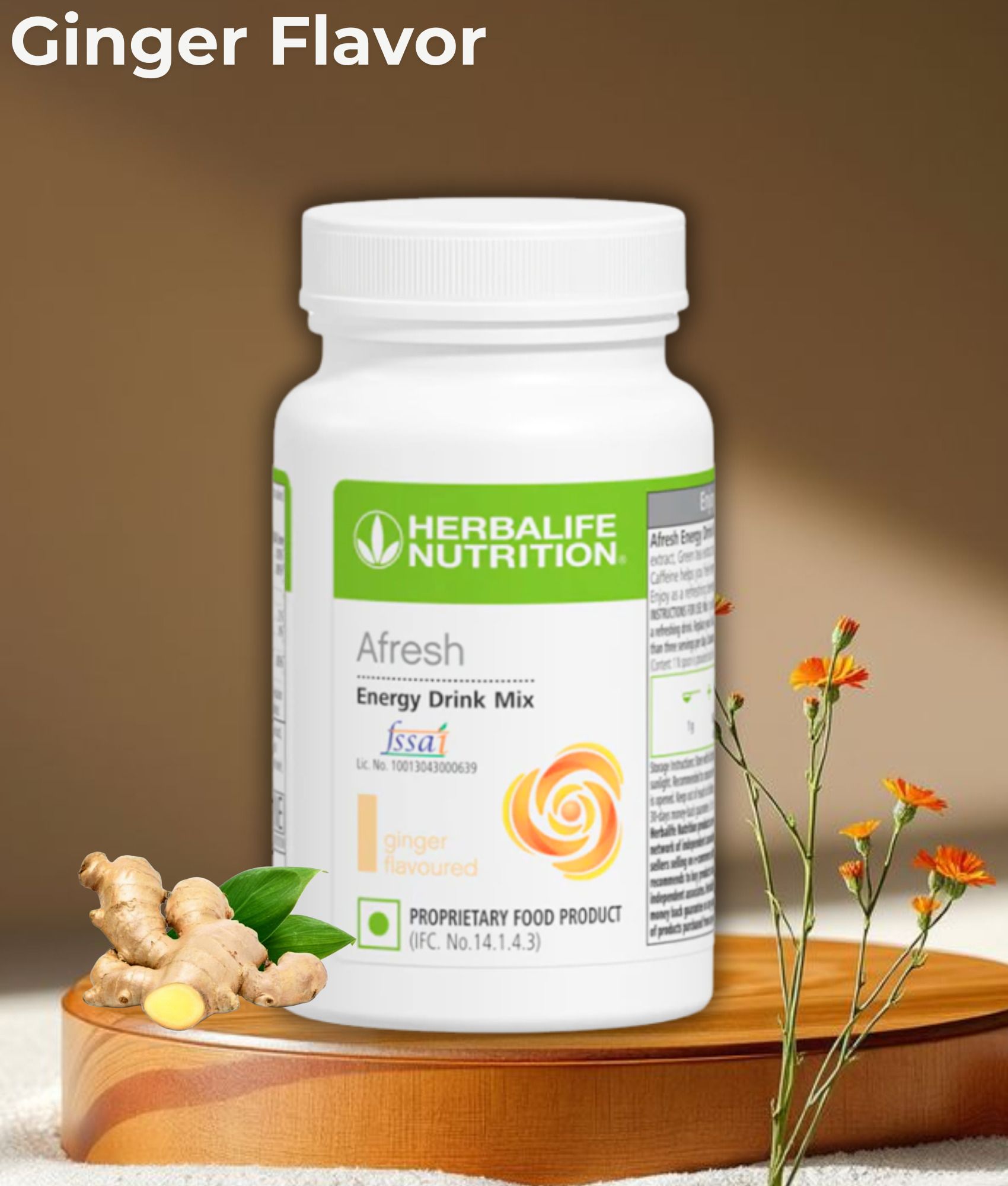 Afresh Ginger Energy – Pure Ginger Power for Ultimate Focus Sports Drink-image-2