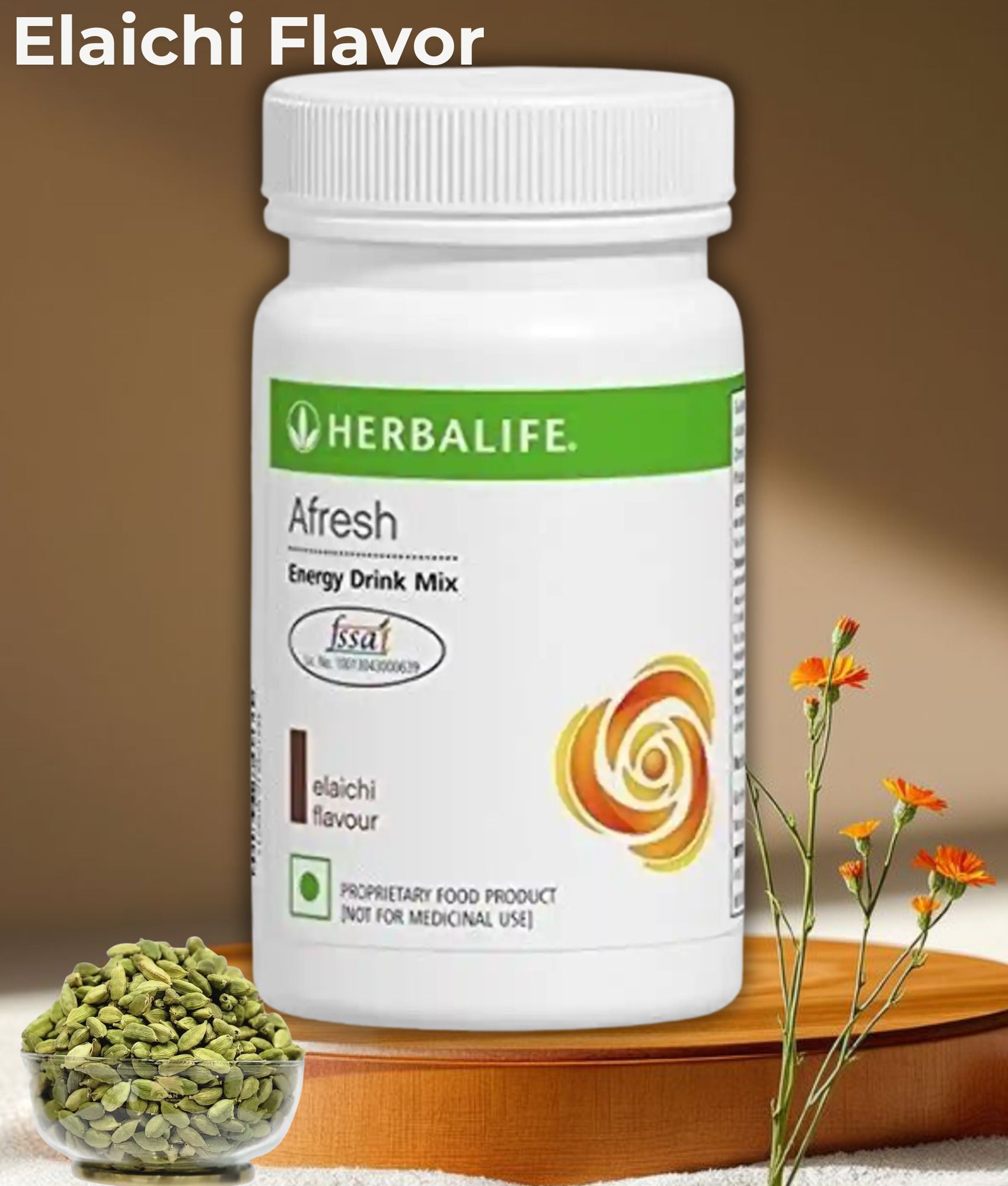 herbalife Afresh Elaichi Energy Drink (50g) – Refreshing Cardamom-Powered Energy Sports Drink-picture-47