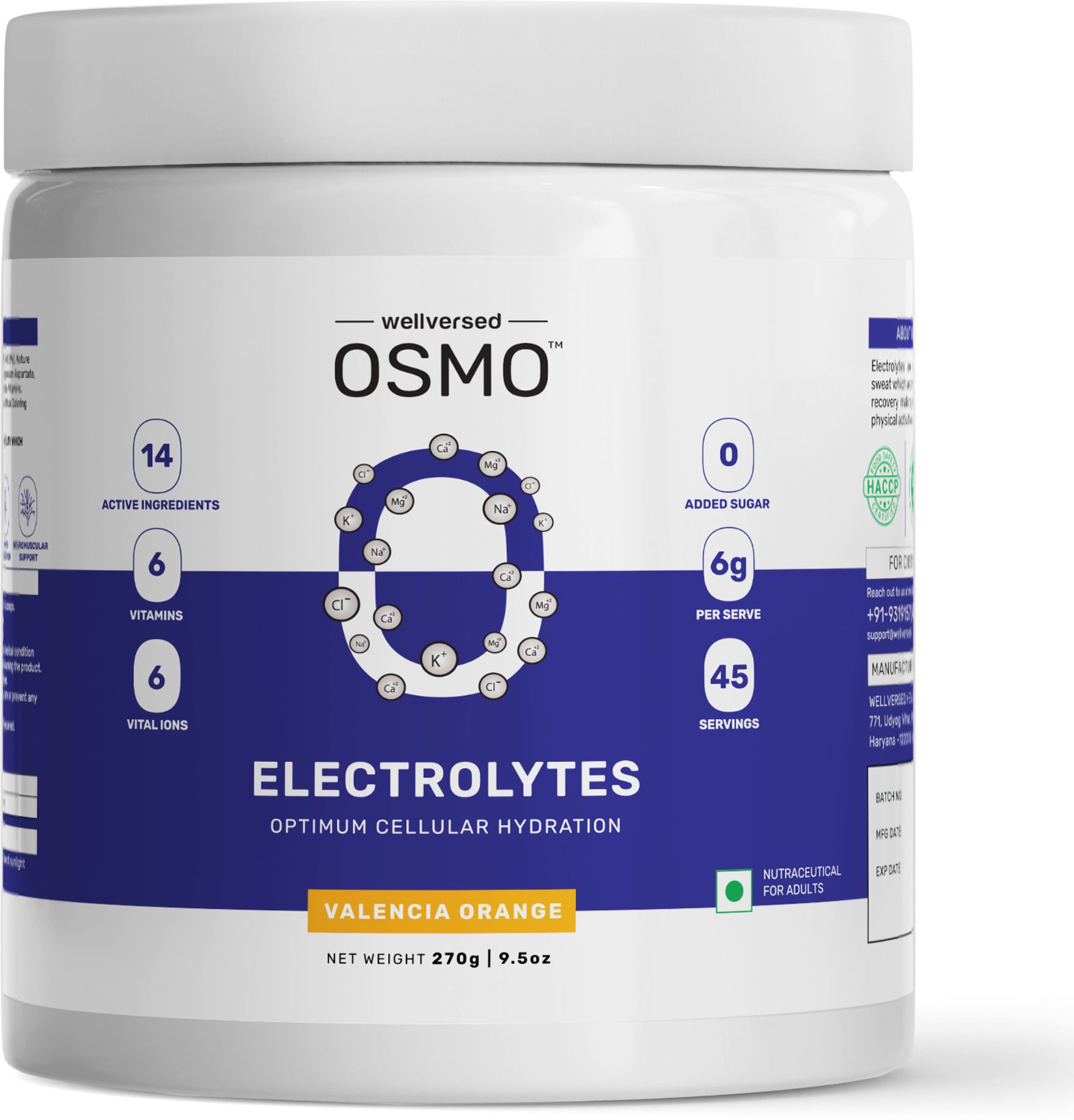 wellversed osmo Electrolyte Blend with Taurine & Vitamins | Cramp Relief and Rapid Hydration Drink-picture-40