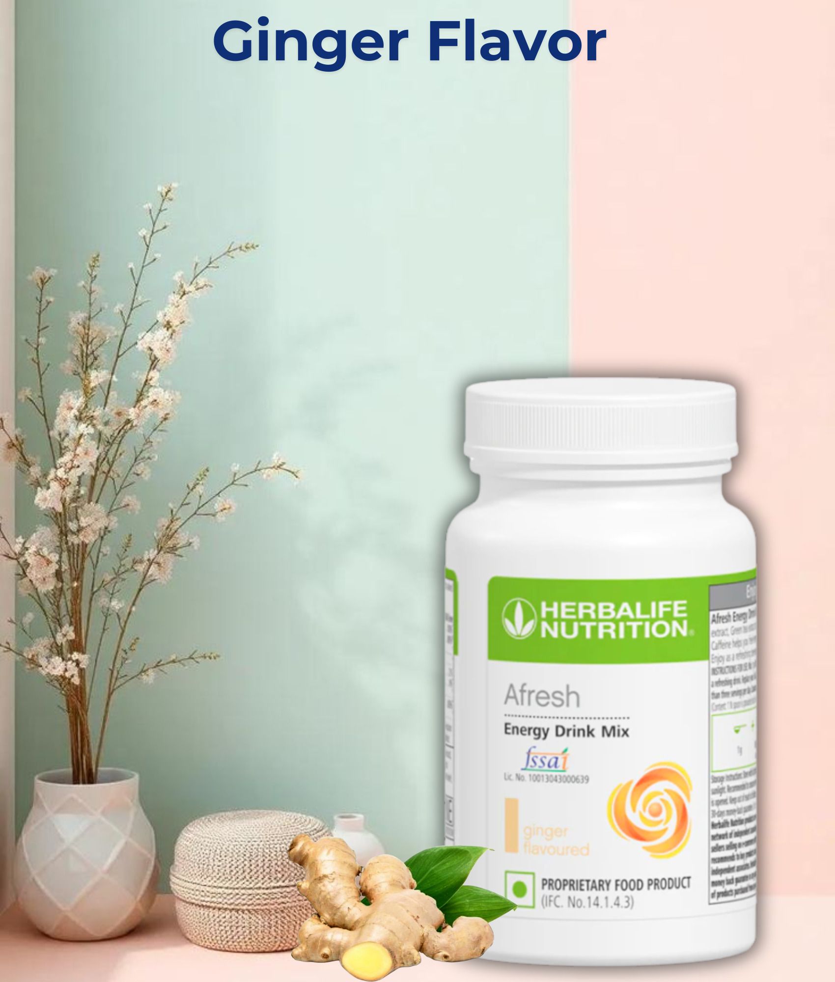 Afresh Ginger Energy Boost – Rejuvenate Your Mind & Body (50g) Sports Drink-image-38