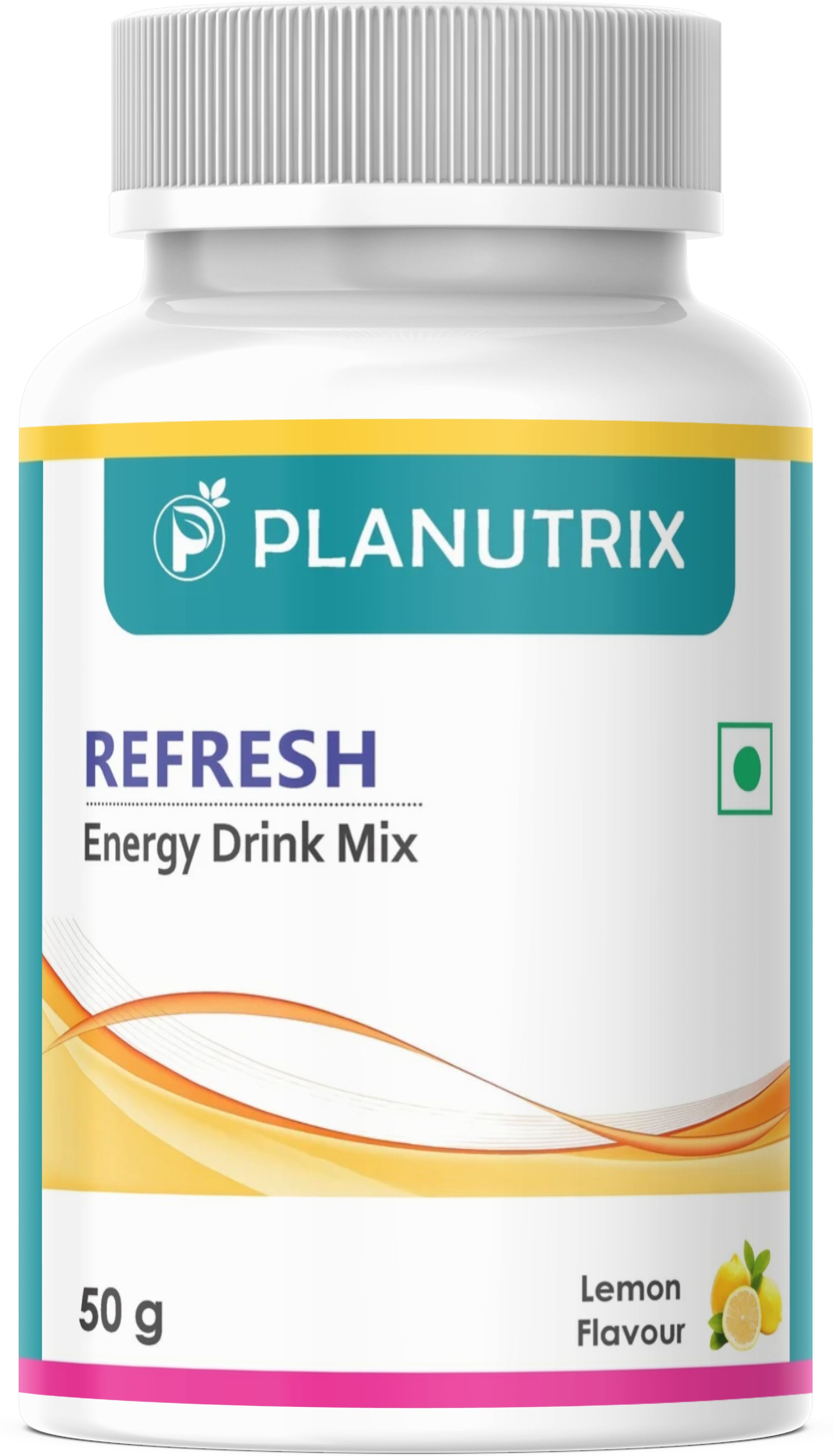 Refresh Energy Drink Mix Lemon Flavour with Green Tea & Caffeine Energy Drink-image-47