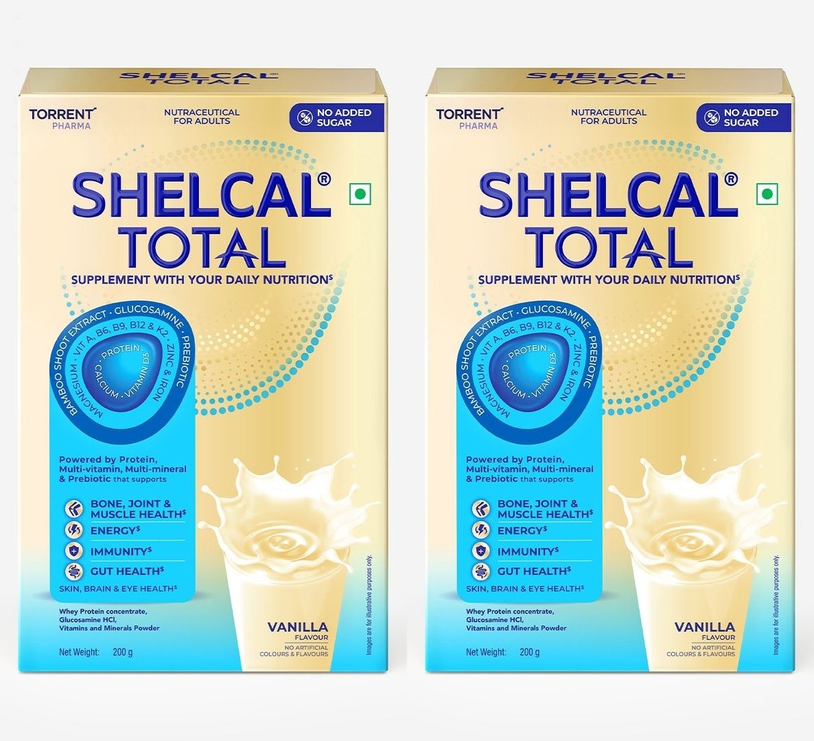 shelcal TOTAL Powered by Protein, Multi-Vitamin, Multi-Mineral, Prebiotic Nutrition Drink-picture-45