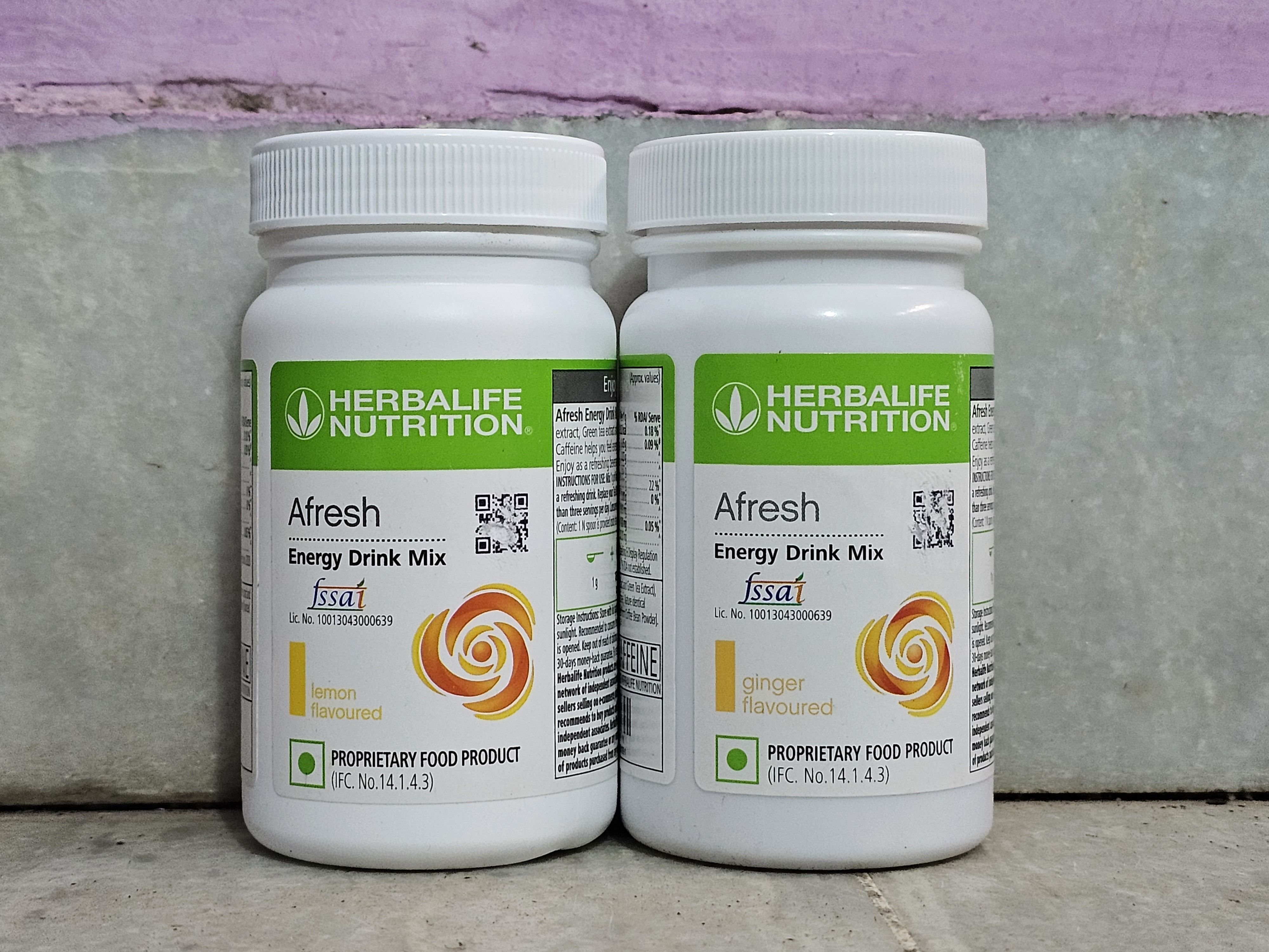 herbalifee nurition Energy Drink LEMON &GINGER Afresh Energy Drink-image-20