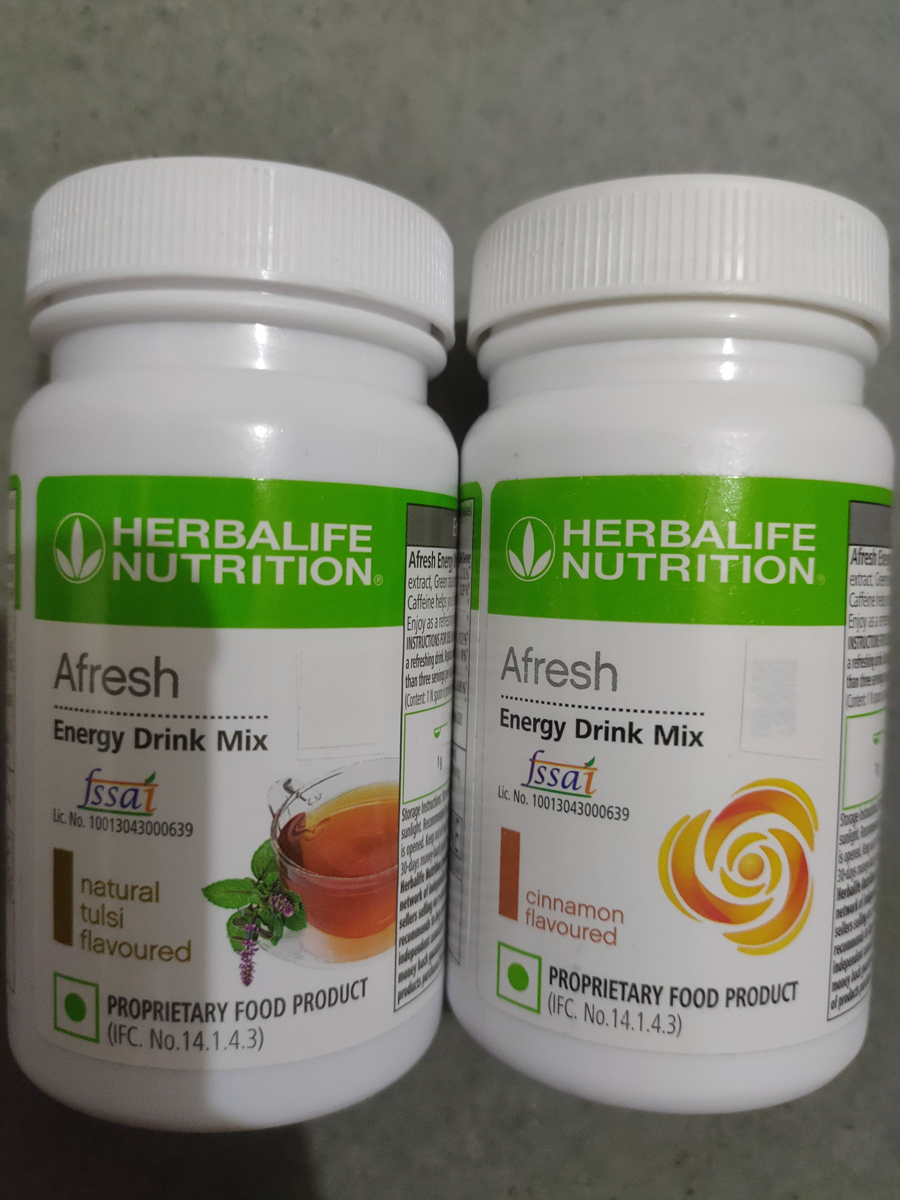 herbalife Afresh Energy Drink Tulsi and cinnamon Flavour Energy Drink-picture-38