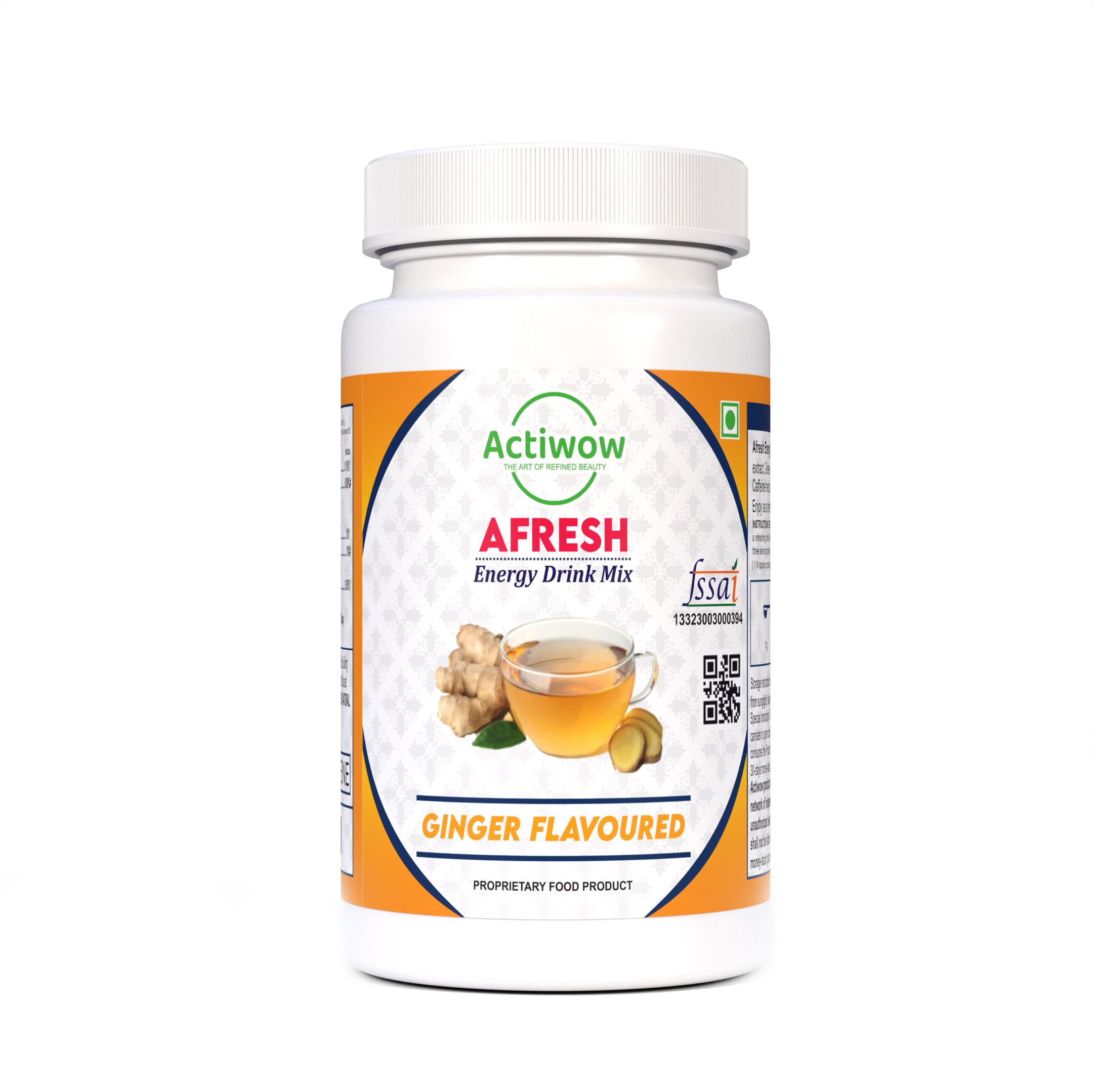actiwow AFRESH ENERGY DRINK MIX-GINGER FLAVOUR Energy Drink-picture-20