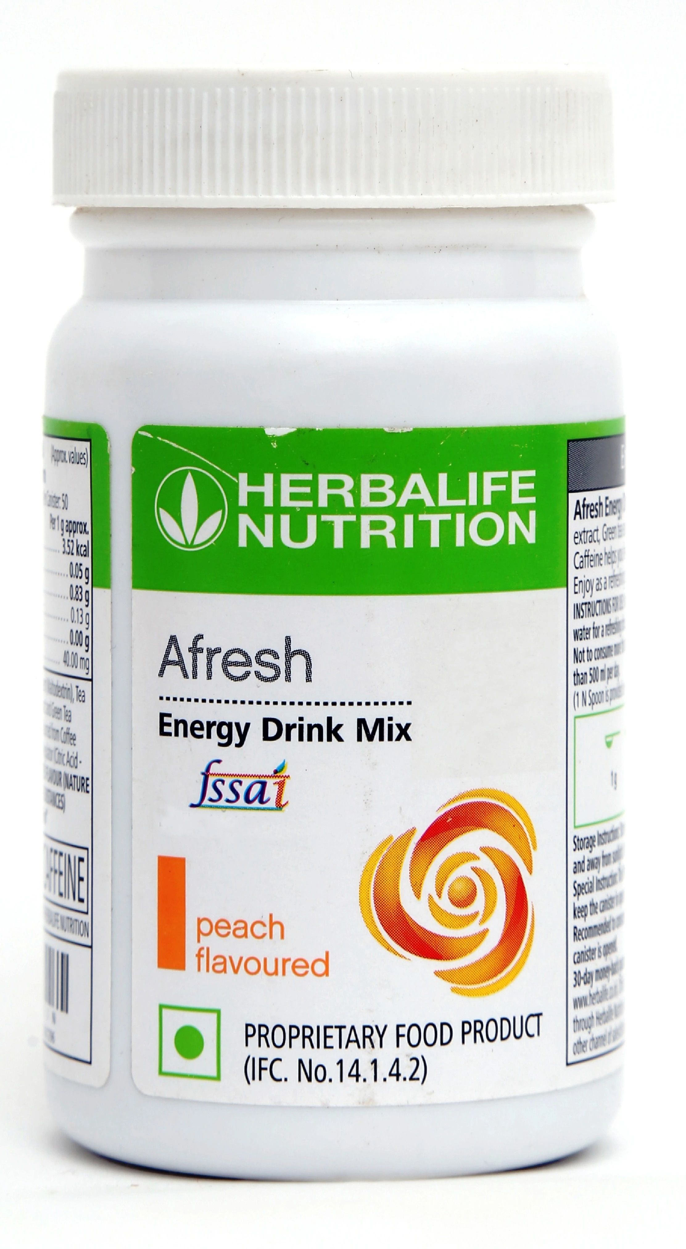 herbalife AFRESH ENERGY DRINK MIX PEACH FLAVOUR Energy Drink-picture-11