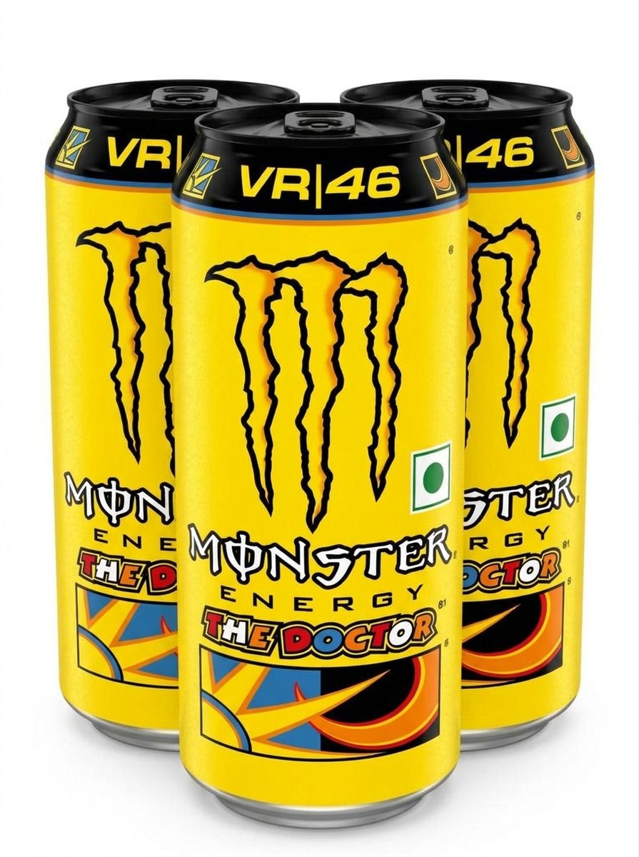 Monster Energy The Doctor, VR46, Yellow Energy Drink-image-43