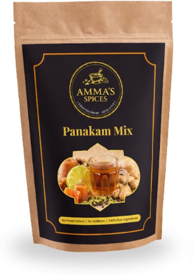 Panakam Mix Powder Traditional Jaggery Drink Dry Ginger Cardamom Summer Energy Drink-image-0