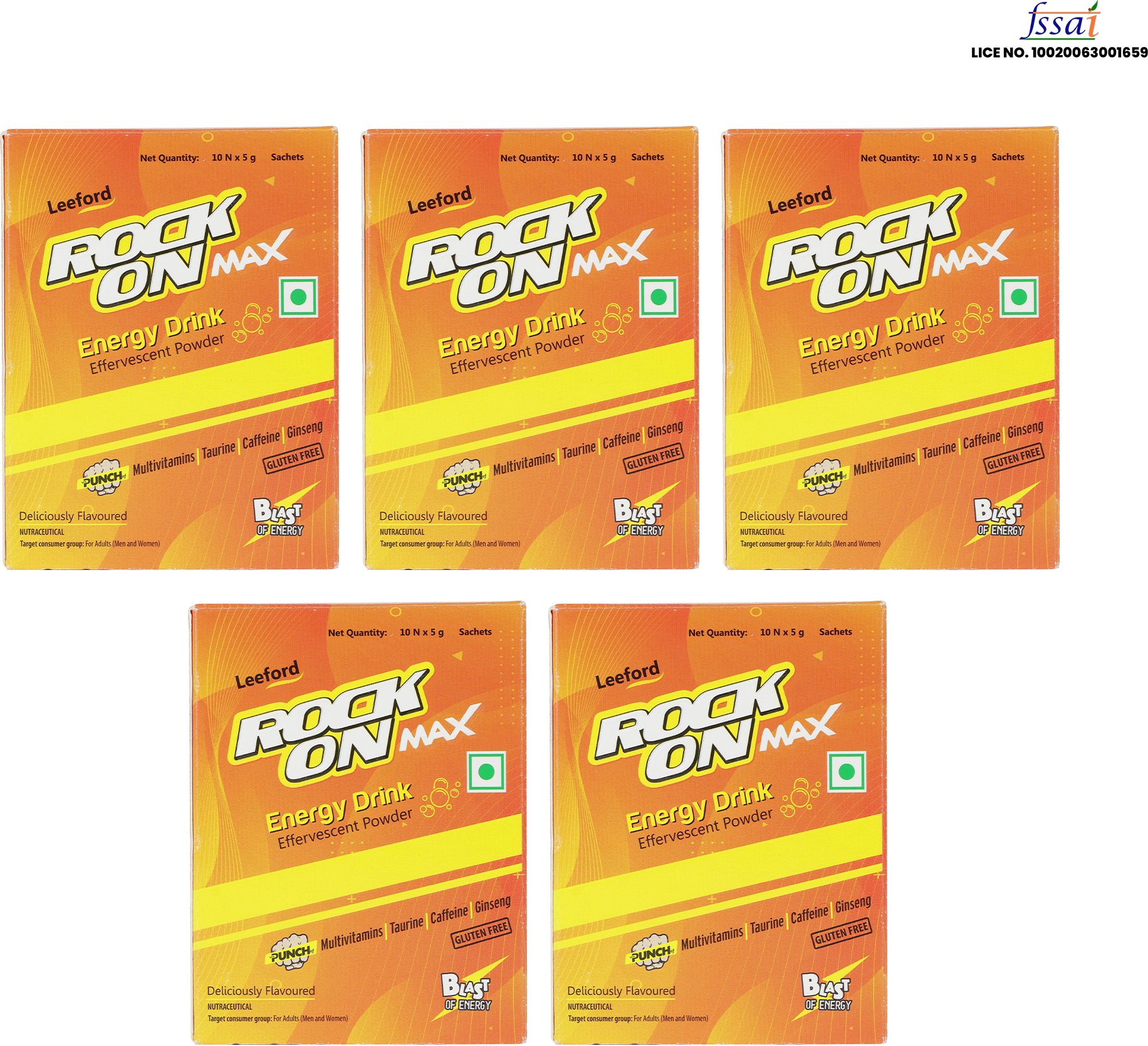 rock on Max Energy Drink Powder | Instant Energy Boost with Caffeine & Electrolytes Sports Drink-picture-19