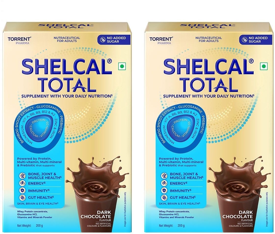 shelcal TOTAL Powered by Protein, Multi-Vitamin, Multi-Mineral, Prebiotic Nutrition Drink-picture-41