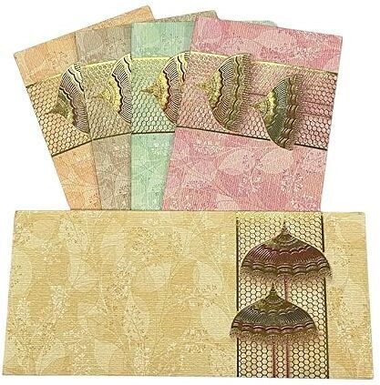 delhi dezigns DESIGNER SHAGUN ENVELOPES FOR WEDDING/FESTIVALS (5 COLORS) Envelopes-picture-12