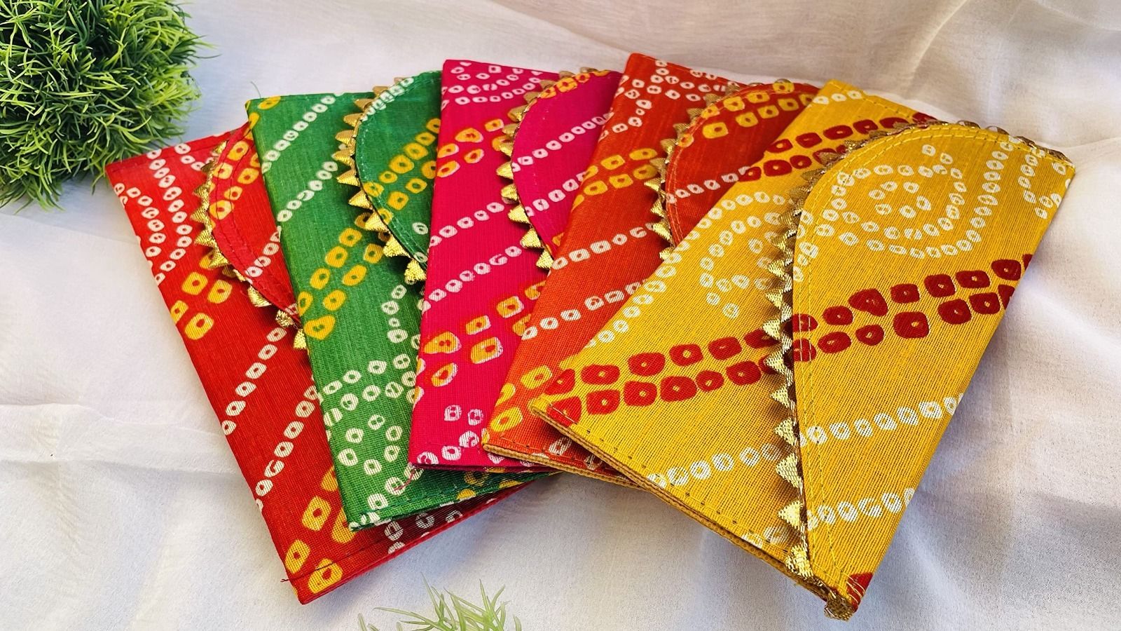 simpledecor Jaipuri Print Envelopes| Cash Holder Designer Lifafa for Wedding, Engagement Envelopes-picture-11