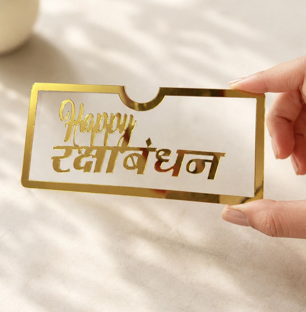 faura Transparent money envelope for rakhi|rakshabandhan gift Envelopes-picture-0