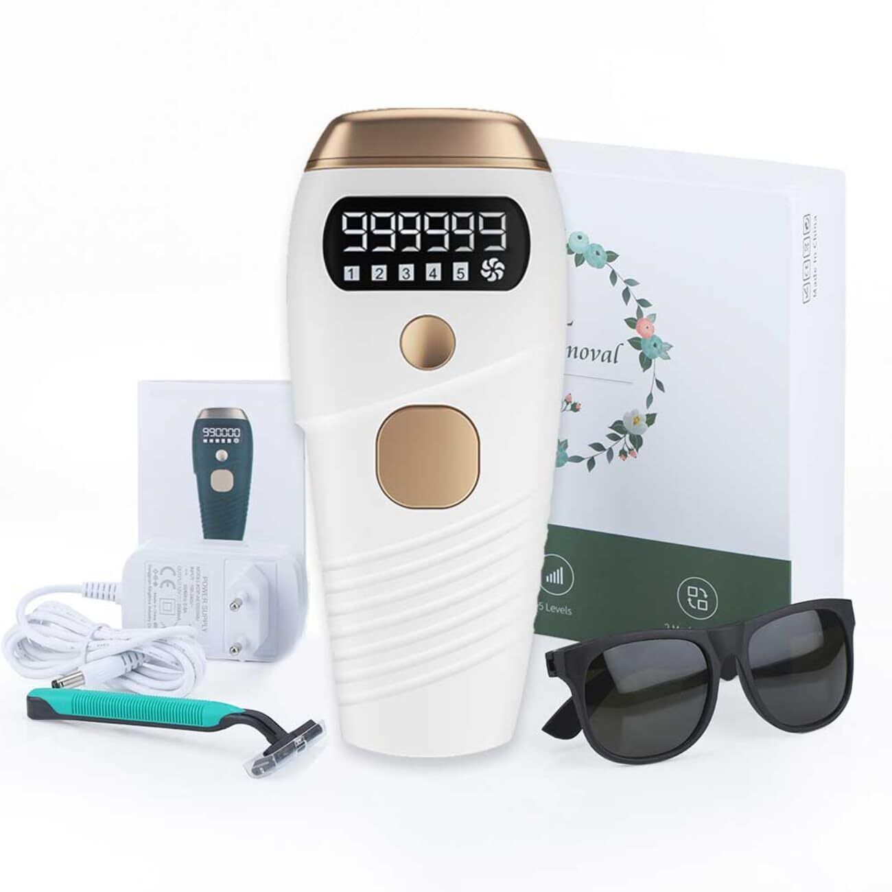 VIFERA Laser Hair Removal Permanent Hair Removal Device Painless Laser For Whole Body Upgraded To 999,999 Flashes IPL-picture-11