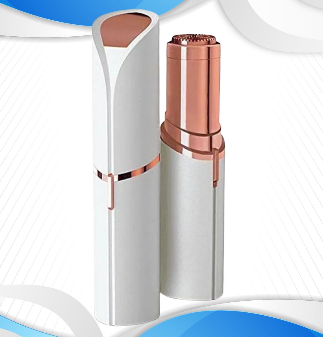 AVYA GLOBAL USB Rechargeable Eyebrow & Face Hair Removal Machine Cordless Epilator-image-42