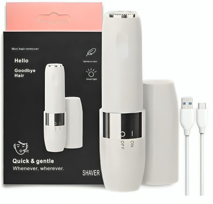 HADDROK Face Mini Hair Remover FS1000 (White) IPL Laser Hair Remover-image-25