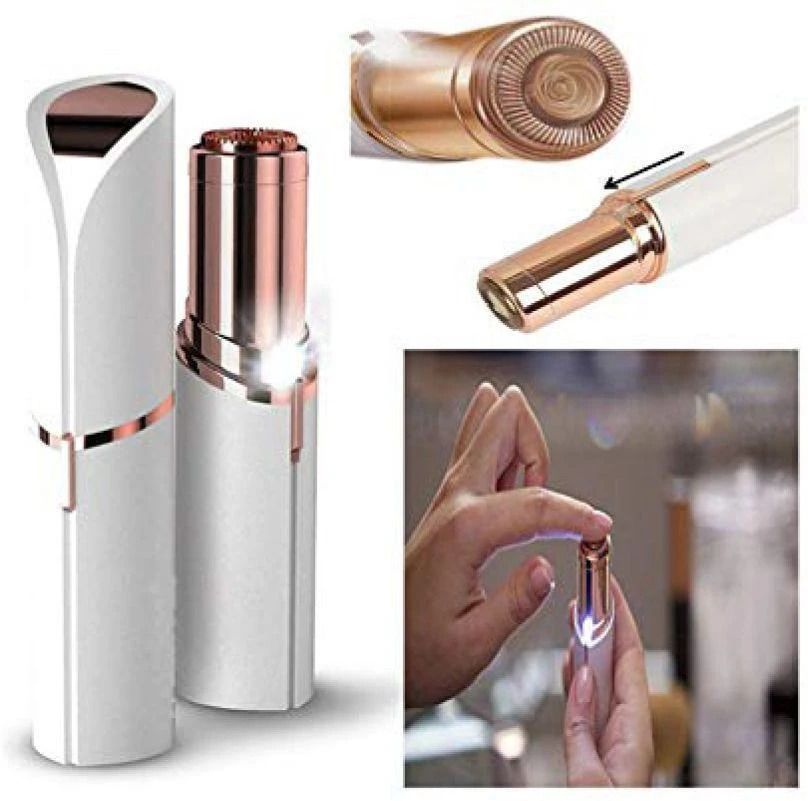 NUVIO Women's Portable Safe Battery Operated Electric face Trimmer for women Facial Hair Remover for women, Hair Removal Machine for women Cordless Epilator-image-5