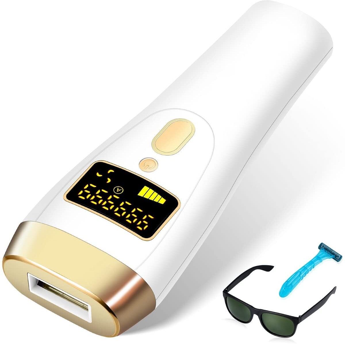 sellastic Painless IPL Laser Hair Removal Epilator for Body, Facial, Bikini, Arms
