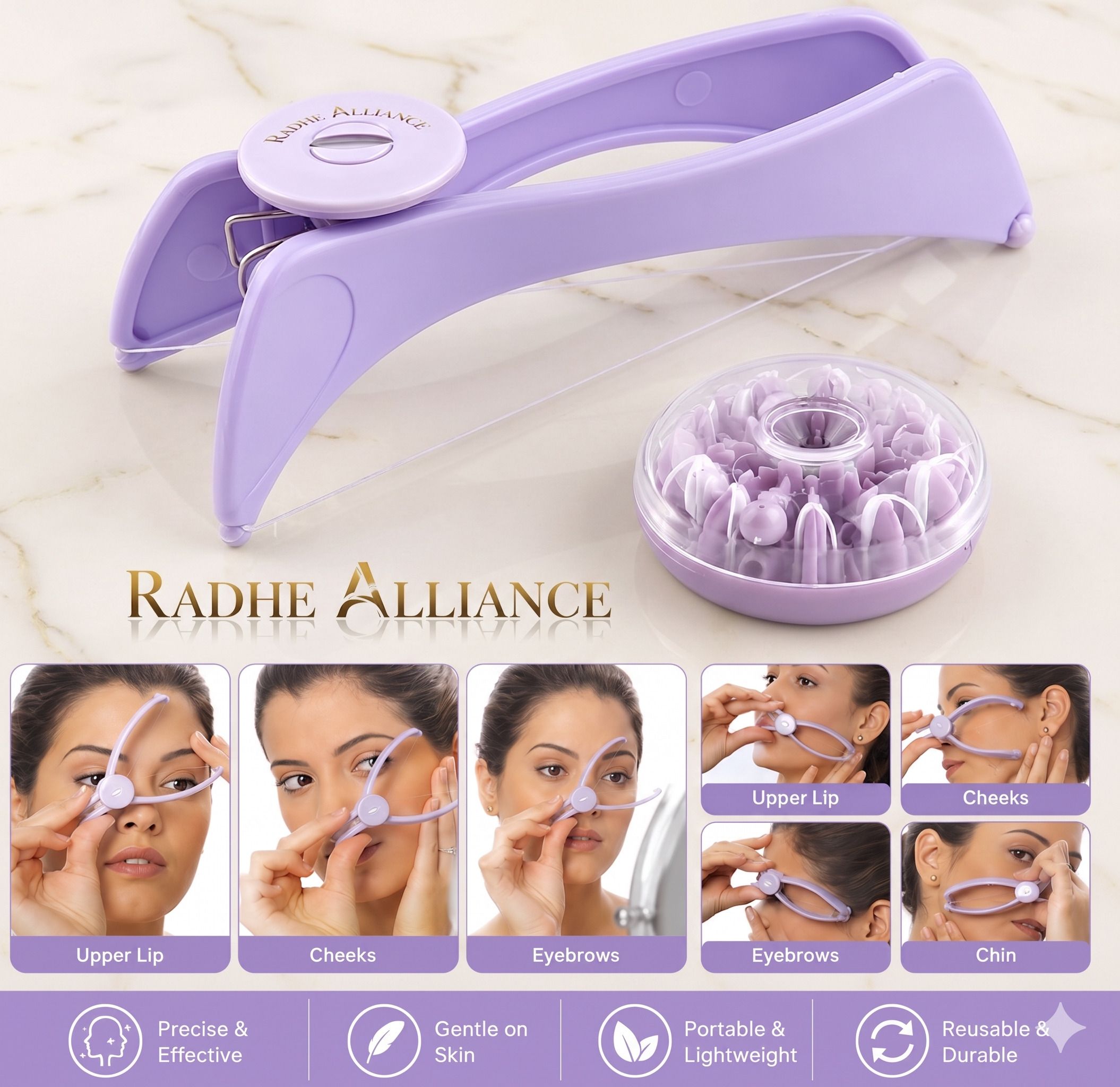 RADHEALLIANCE FACE HAIR05678 Cordless Epilator-image-34