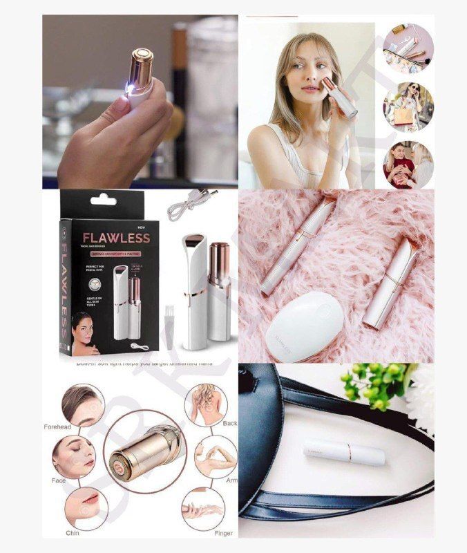 Ramya Beauty care Painless Face Hair Remover Upper Lip, Chin, Eyebrow Trimmer Shaver Machine for Women Trimmer 60 min Runtime 1 Length Settings Cordless Epilator-image-43