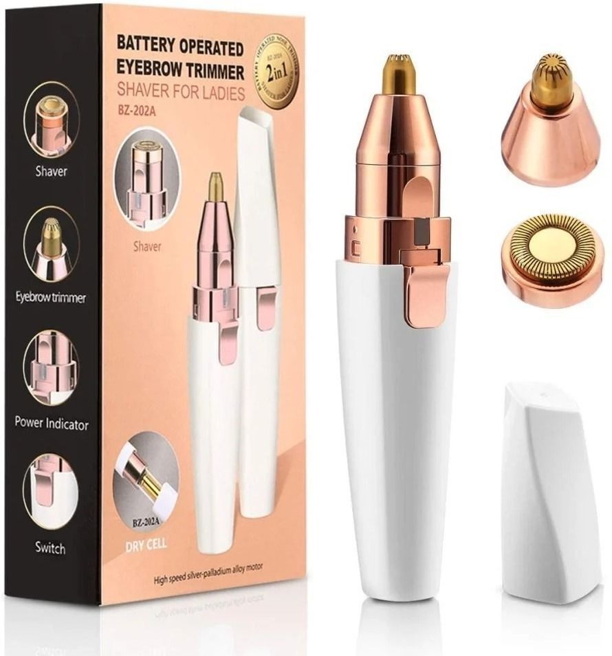 Maniya brothers Flawless Lipstick Shape painless Cordless Epilator