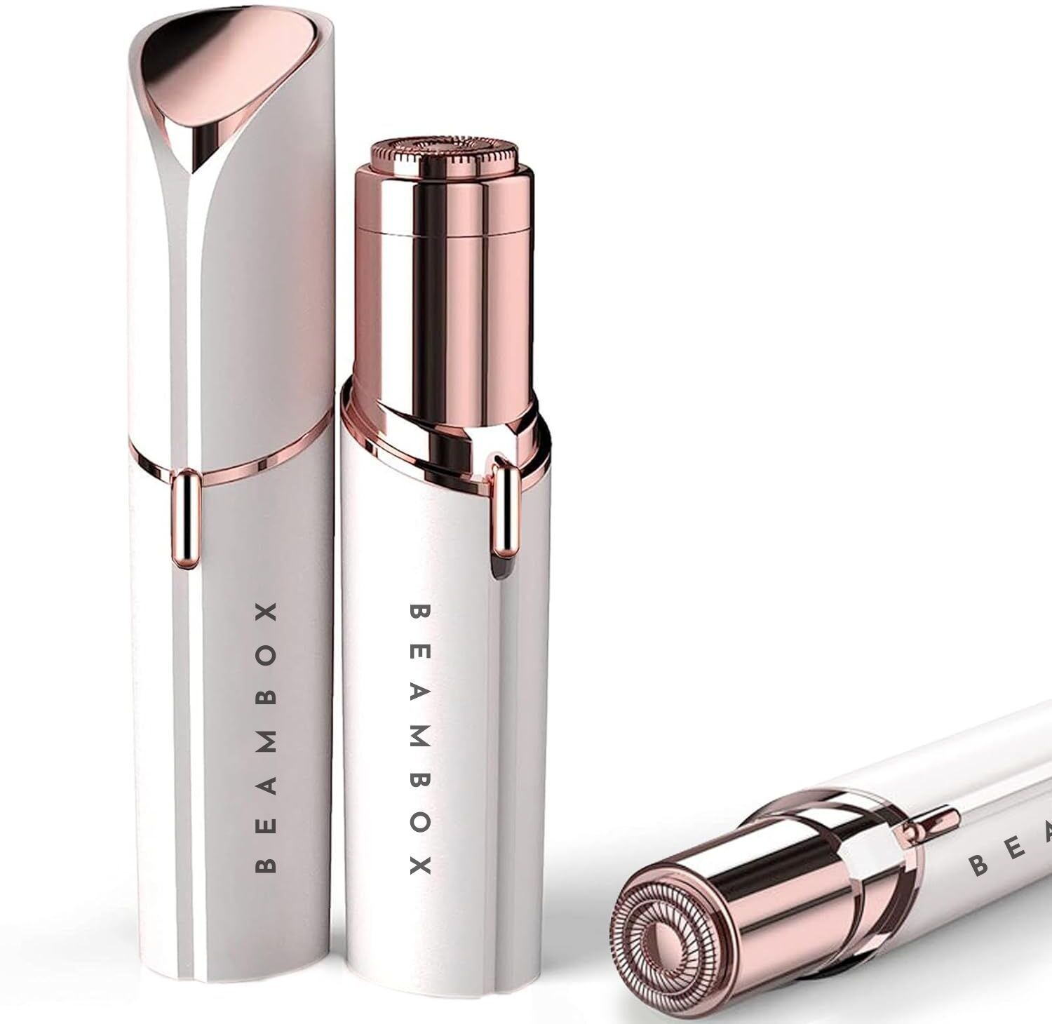 BEAMBOX Painless Face Hair Remover Trimmer For Women-Upper Lip, Chin Cordless Epilator