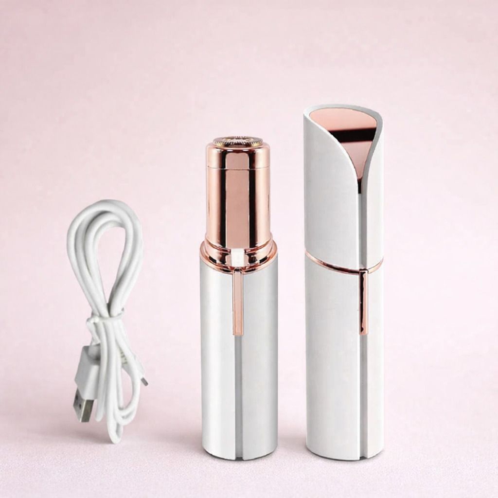 Tortoise zone Facial Hair Remover Machine for Women | USB RECHARGEABLE Epilator Machine Cordless Epilator-image-36