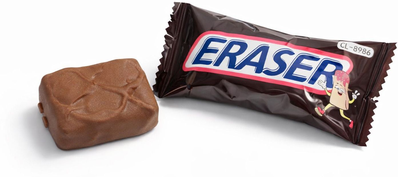 radha enterprise Chocolate Shape Non-Toxic Eraser-picture-19