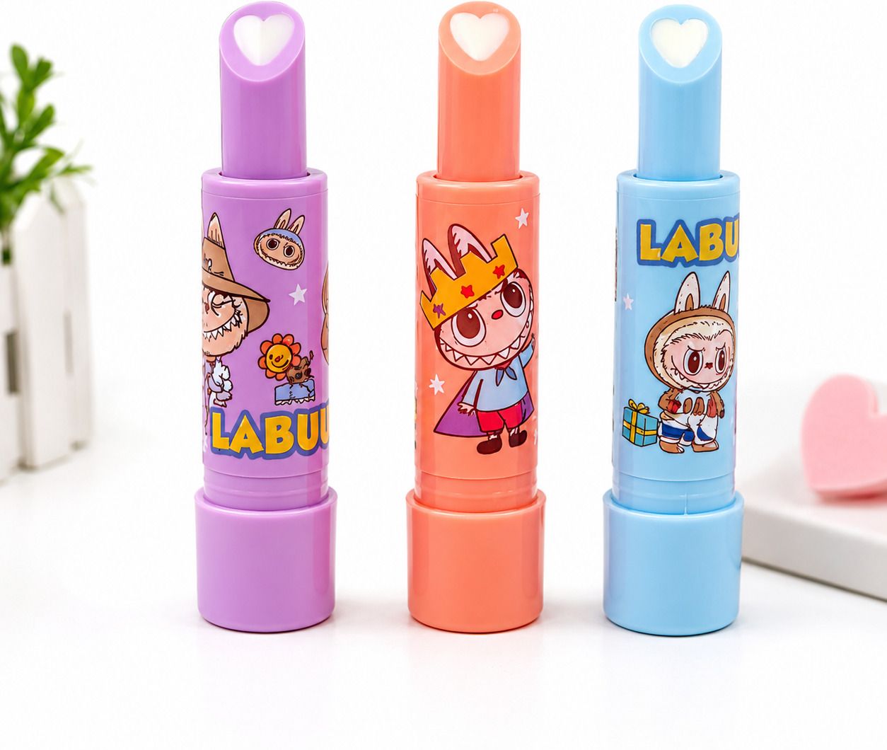 Lipstick Style Cartoon Eraser for Kids Non-Toxic Eraser-image-16