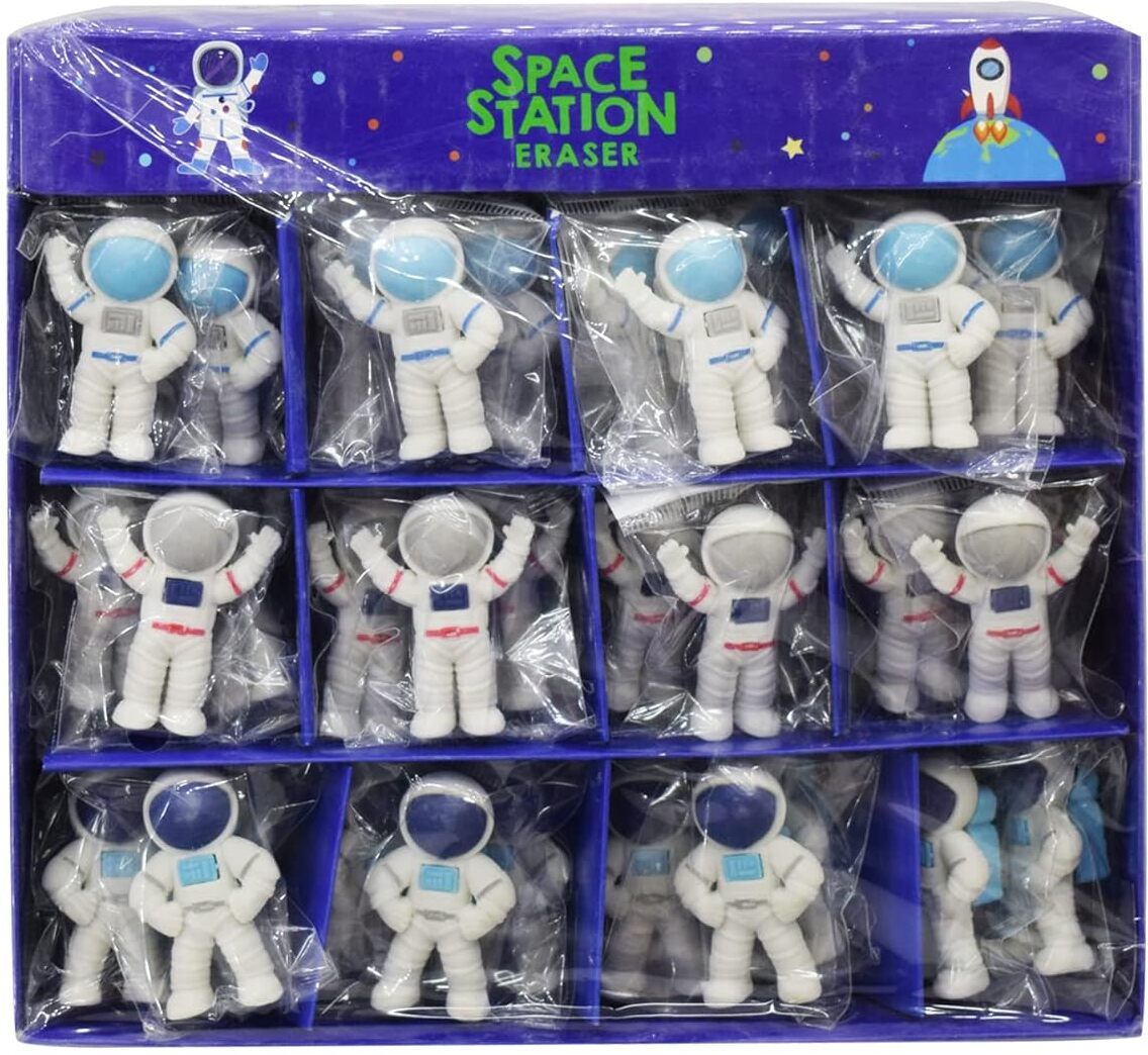 Astronaut Space Look Erasers/Return Gifts/School Supplies For Kids Non-Toxic Eraser-image-14