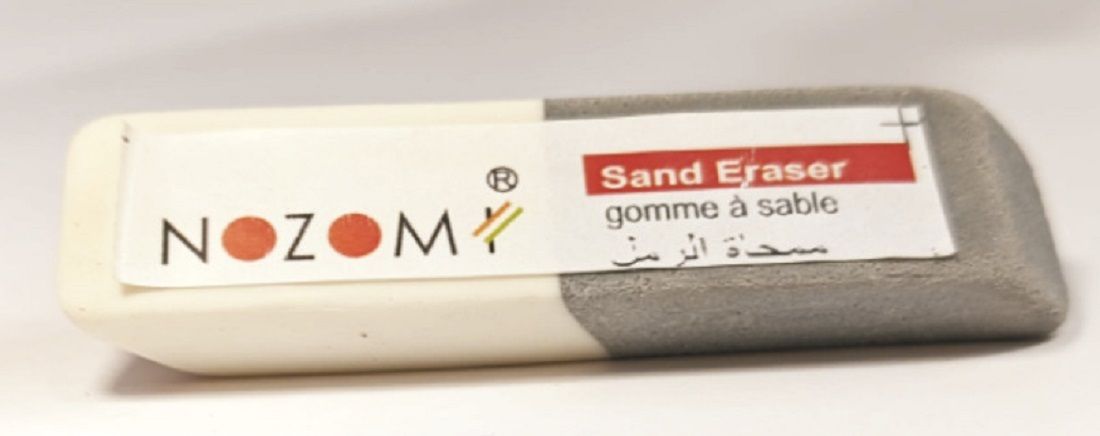 nozomi Best quality Pen Eraser + Plus Pencil Eraser Combi for Fountain Pen Ink Non-Toxic Eraser-picture-10