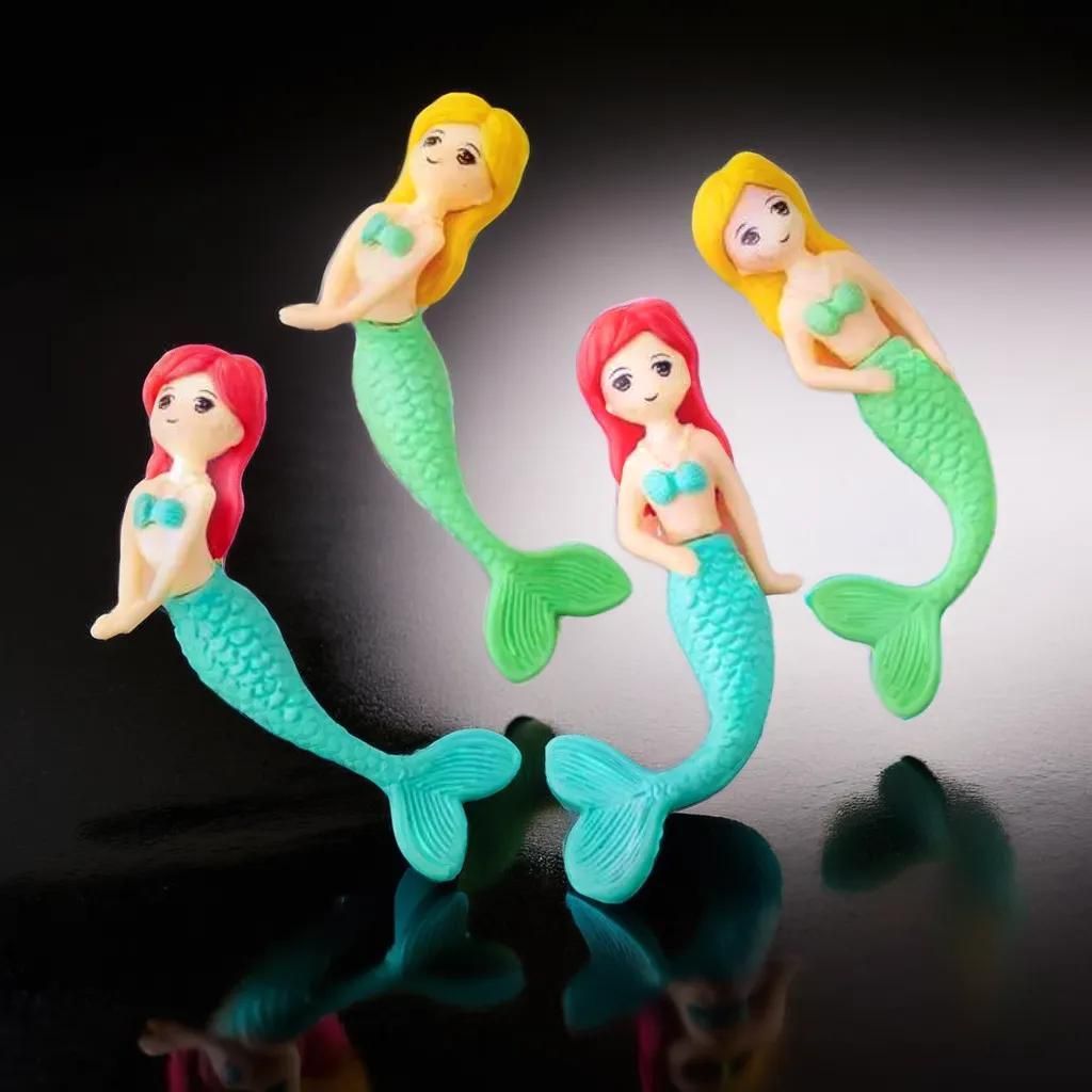 soham Playable Realistic Look Mermaid Shape Design Non Toxic Eraser For Everyone Non-Toxic Eraser-picture-17