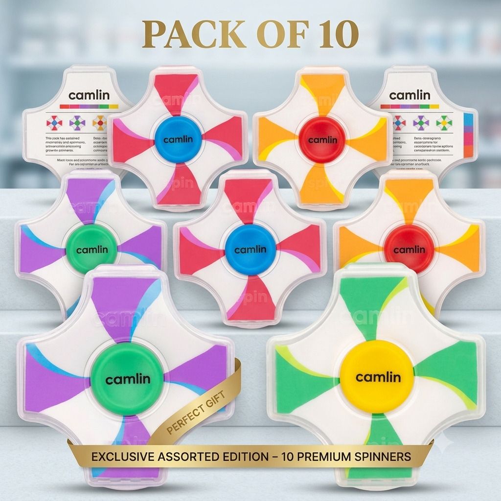 Spin Eraser - Efficient Erasing (Colour May Vary) Non-Toxic Eraser-image-2