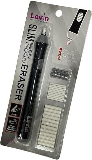 Electric Eraser with 22 Refills | Automatic Pencil Sketching Non-Toxic Eraser-image-35