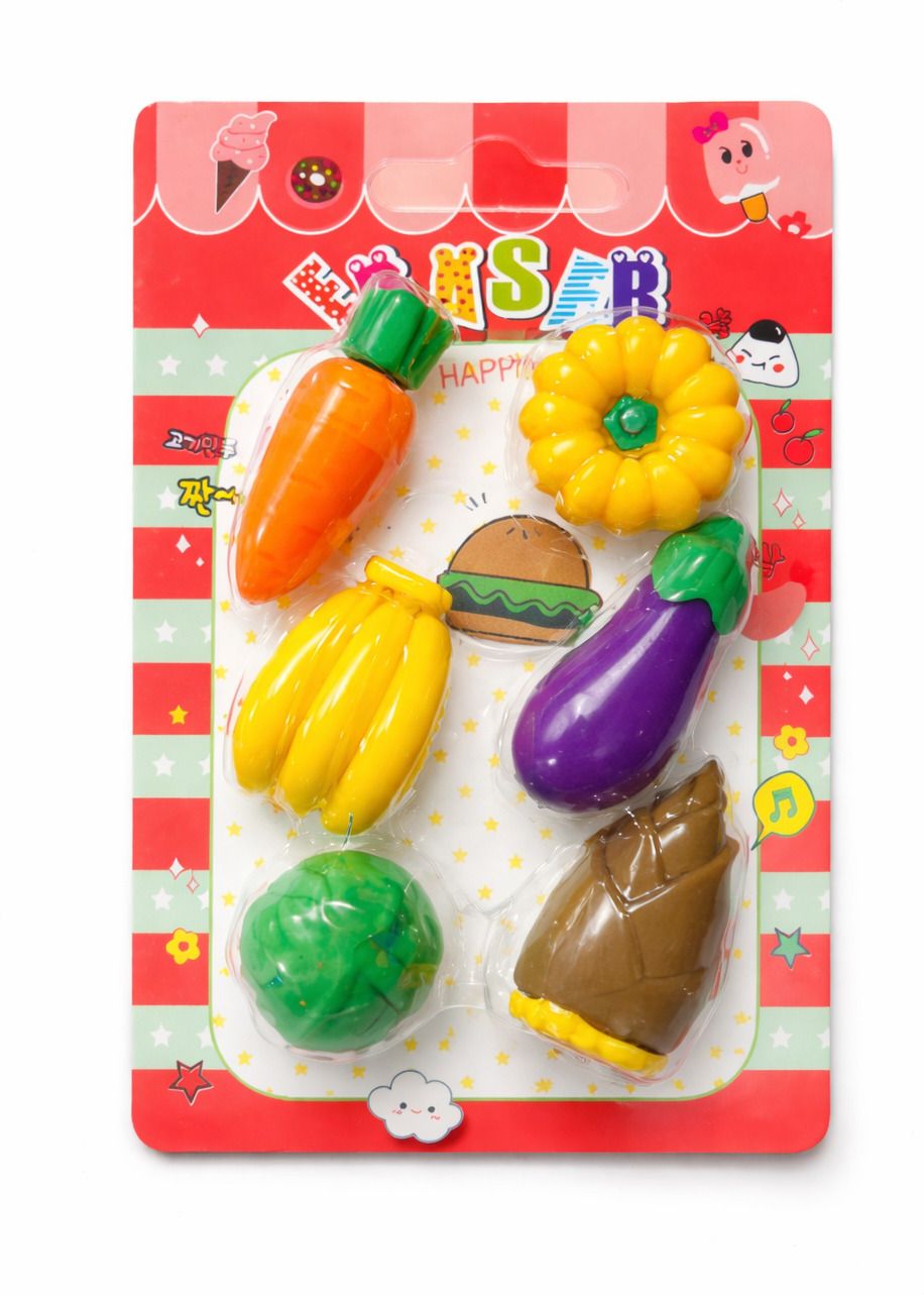 canauz Unique Design Non-Toxic Soft for School Non-Toxic Eraser-picture-13