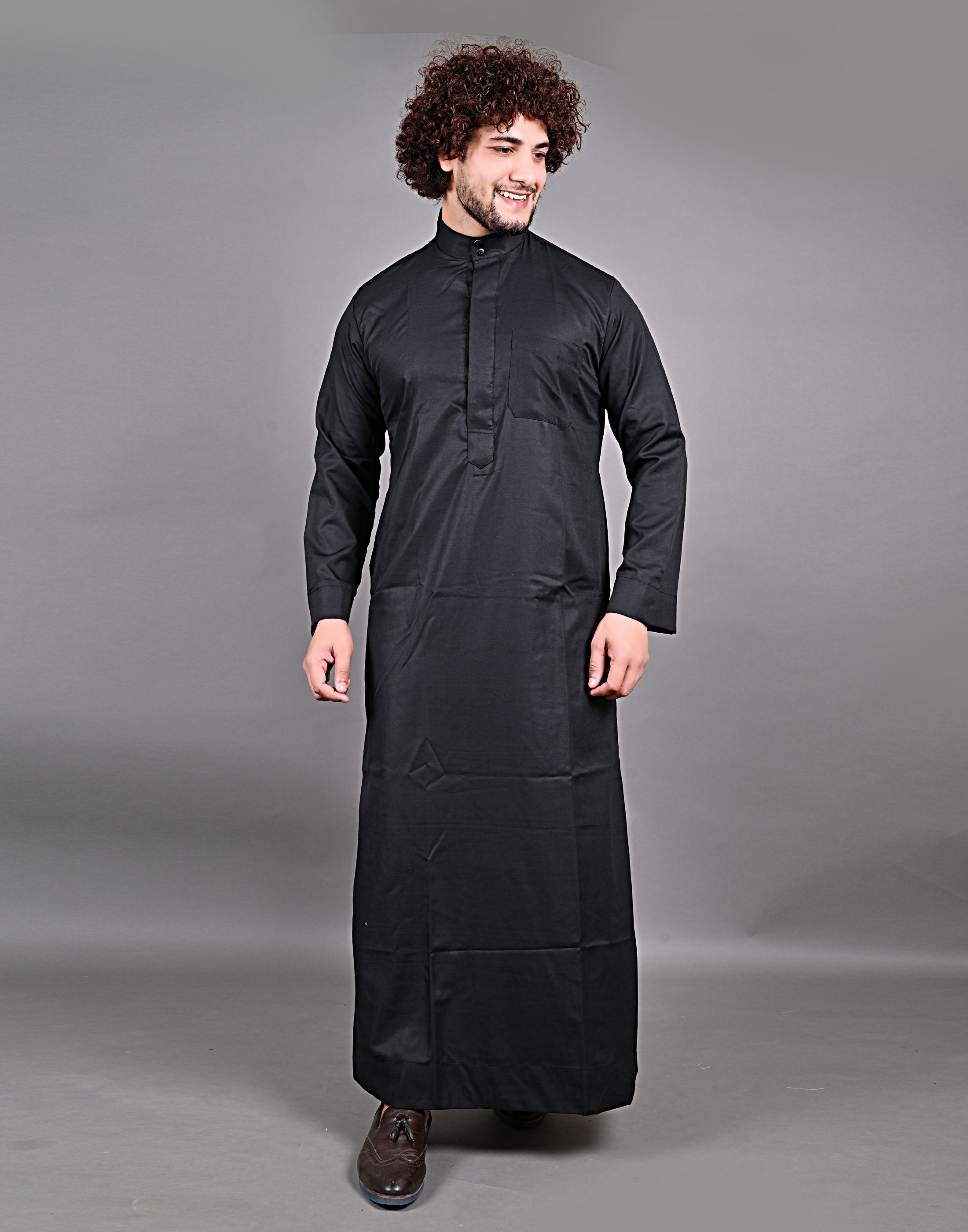 nadwi garments Men Cotton Blend Kurta Set-picture-25